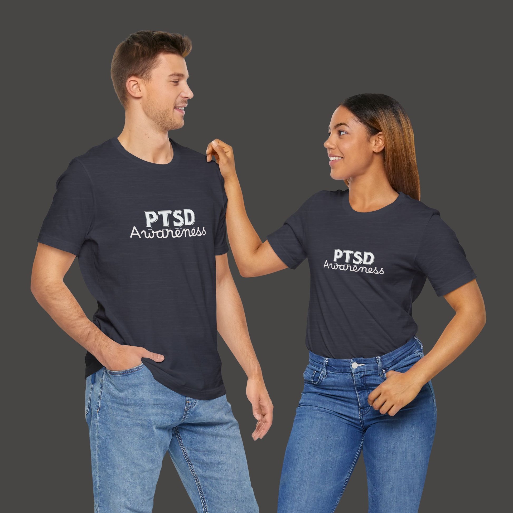 PTSD Awareness Unisex Tee Shirt - Mental Health Wear TN