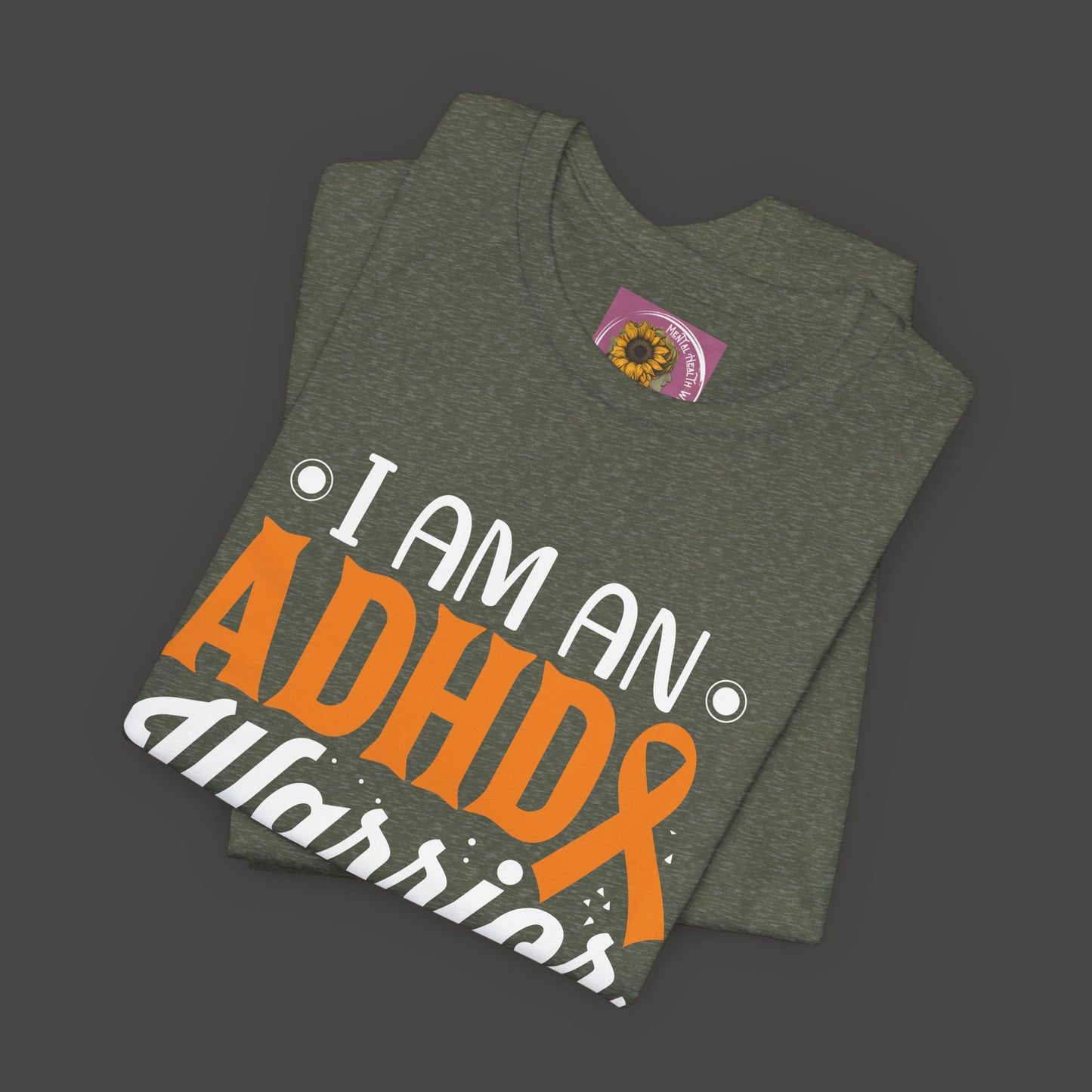 ADHD Warrior Tee Shirt - Mental Health Wear TN