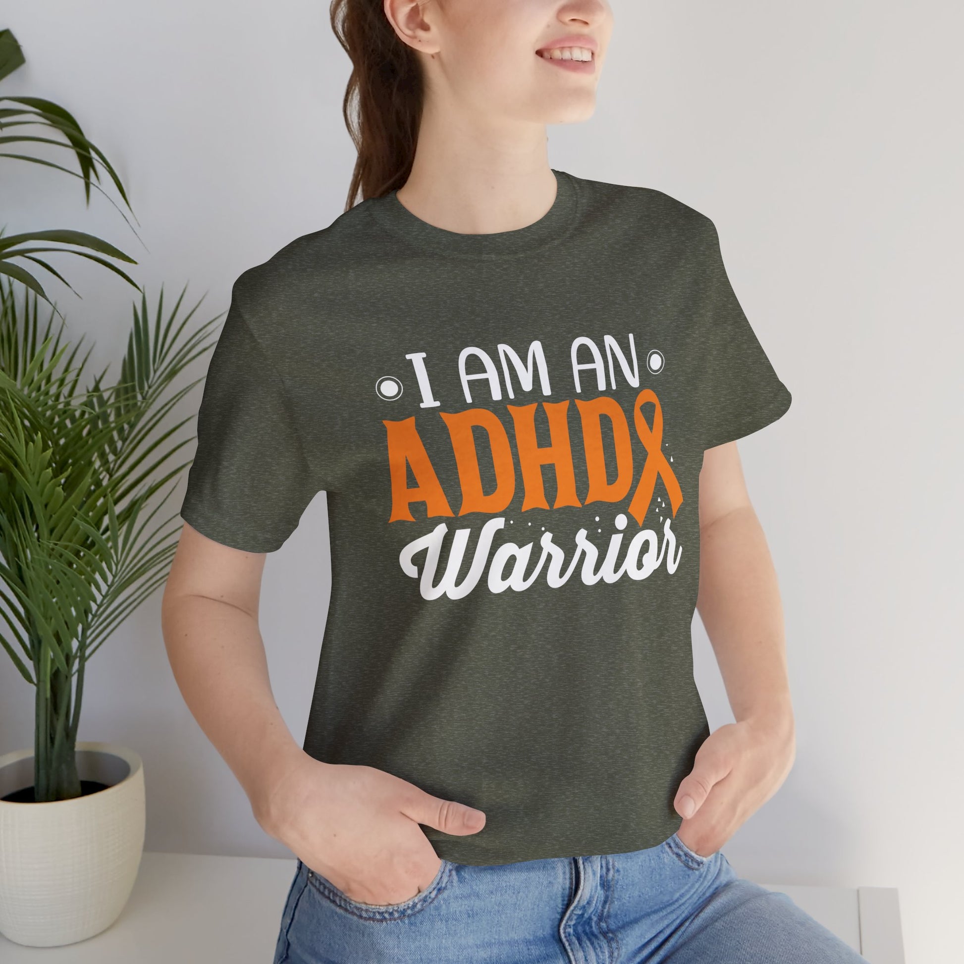 ADHD Warrior Tee Shirt - Mental Health Wear TN