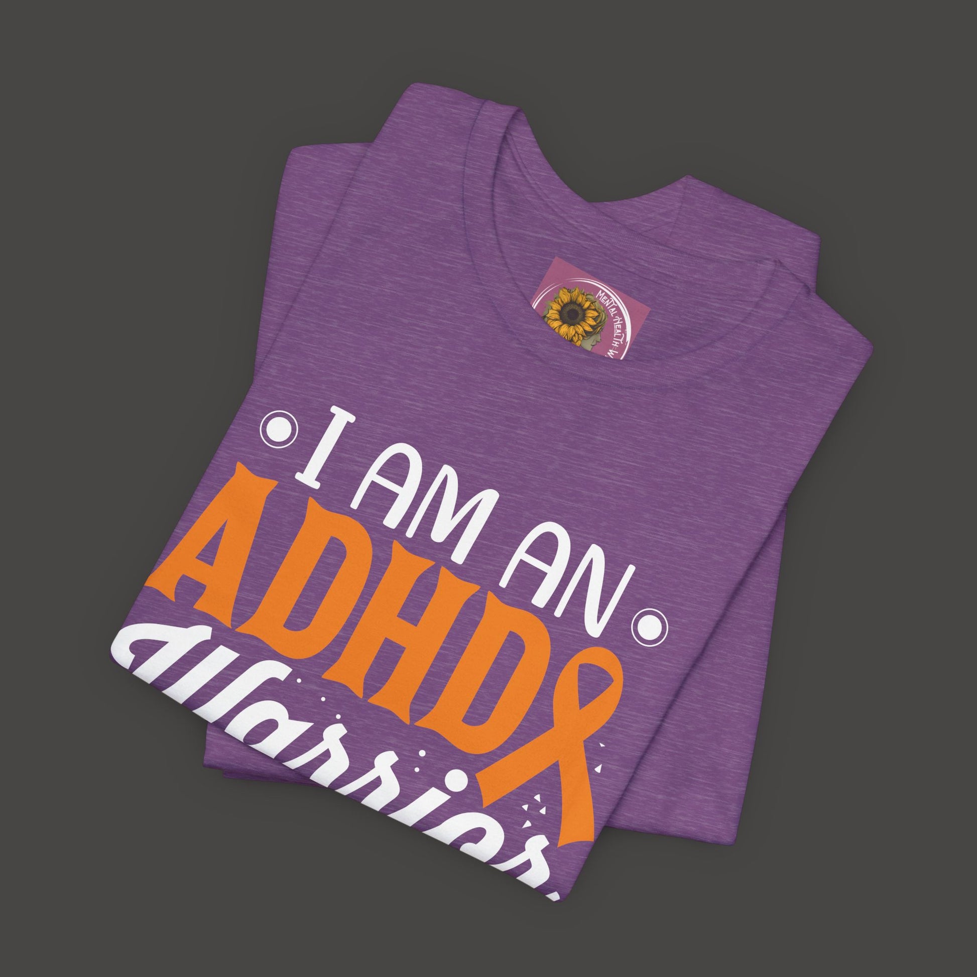 ADHD Warrior Tee Shirt - Mental Health Wear TN