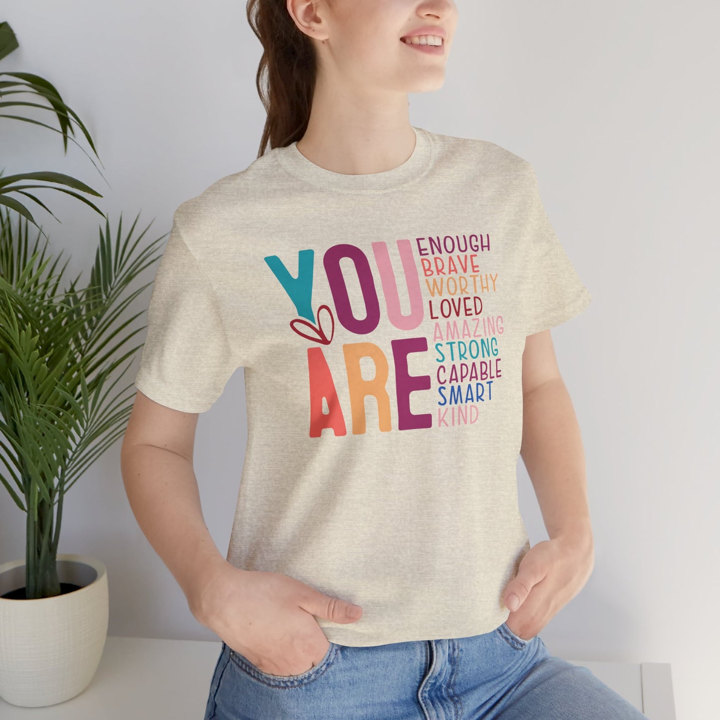 Inspirational-You Are - Mental Health Awareness-Tee Shirt - Mental Health Wear TN