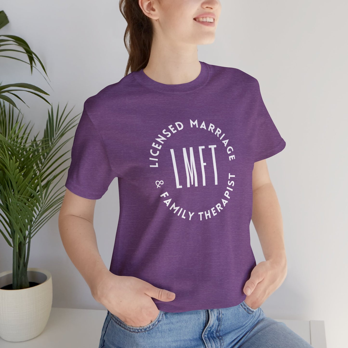 Licensed Marriage & Family Therapist Tee Shirt - Mental Health Wear TN