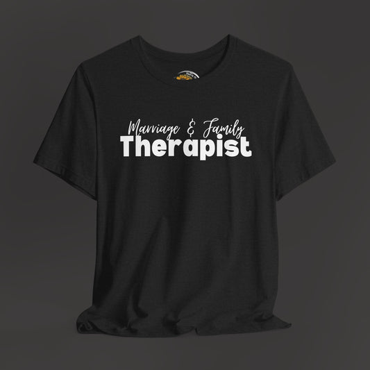Marriage & Family Therapist Unisex Short Sleeve Tee - Mental Health Wear TN