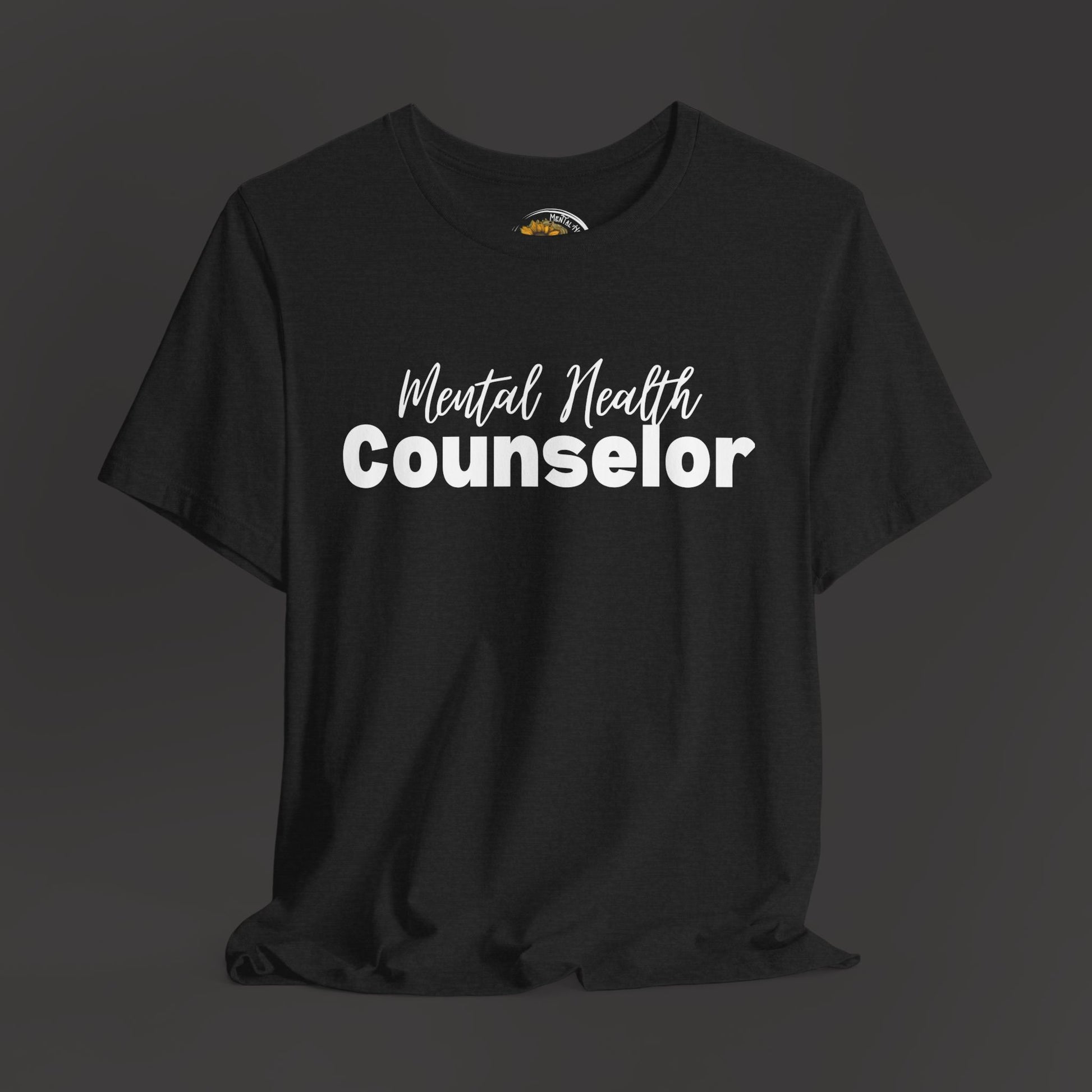 Mental Health Counselor T-Shirt | Unisex Jersey Short Sleeve Tee | Perfect Gift for Therapists - Mental Health Wear TN