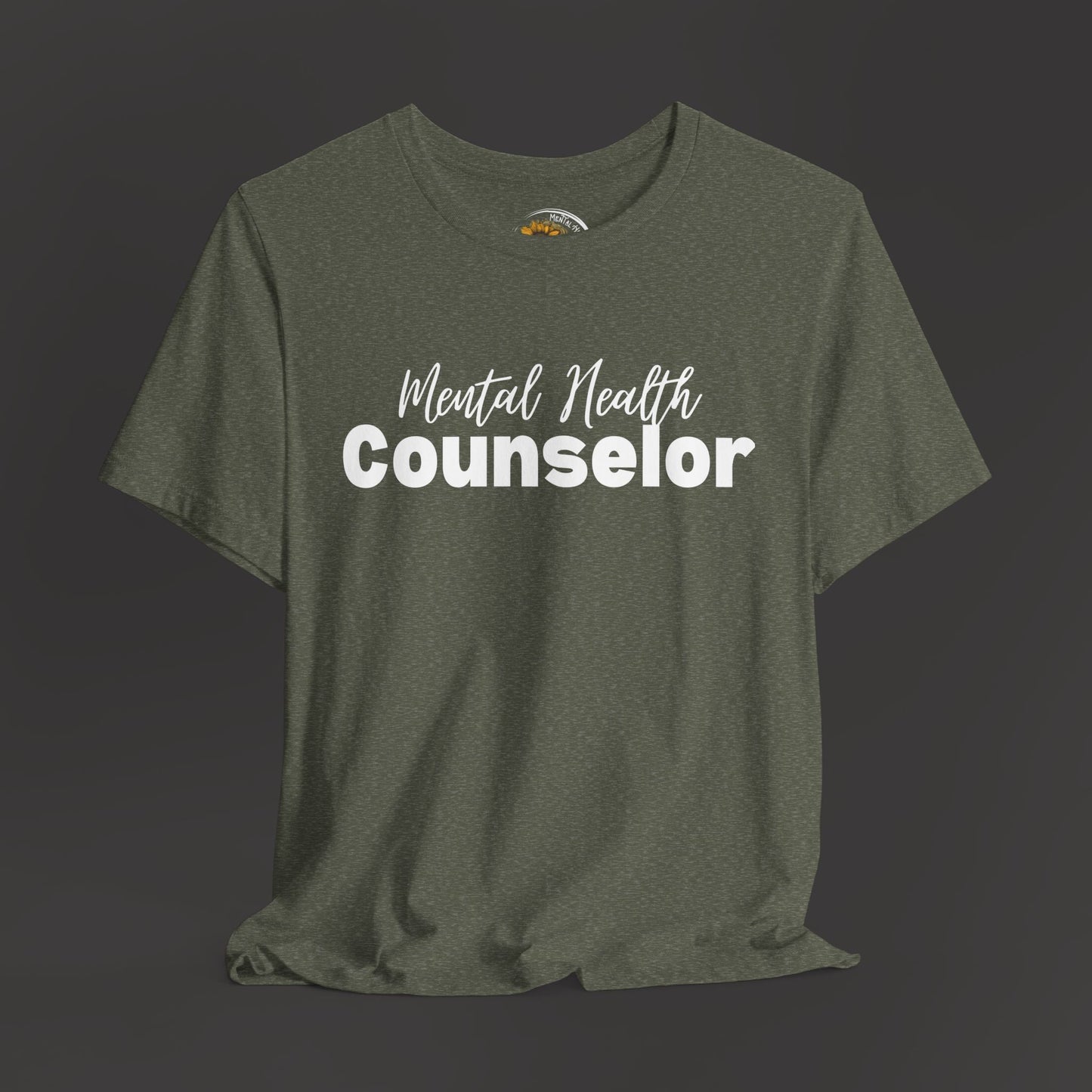 Mental Health Counselor T-Shirt | Unisex Jersey Short Sleeve Tee | Perfect Gift for Therapists - Mental Health Wear TN