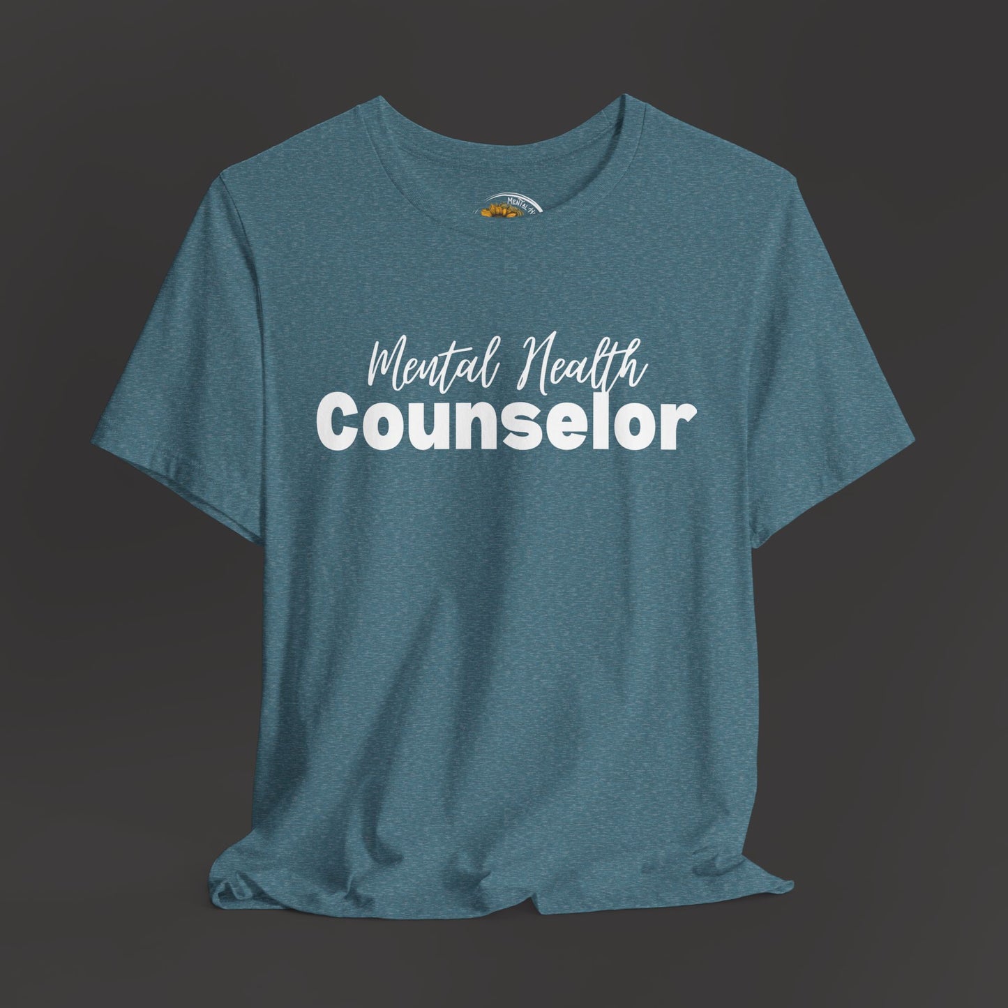 Mental Health Counselor T-Shirt | Unisex Jersey Short Sleeve Tee | Perfect Gift for Therapists - Mental Health Wear TN