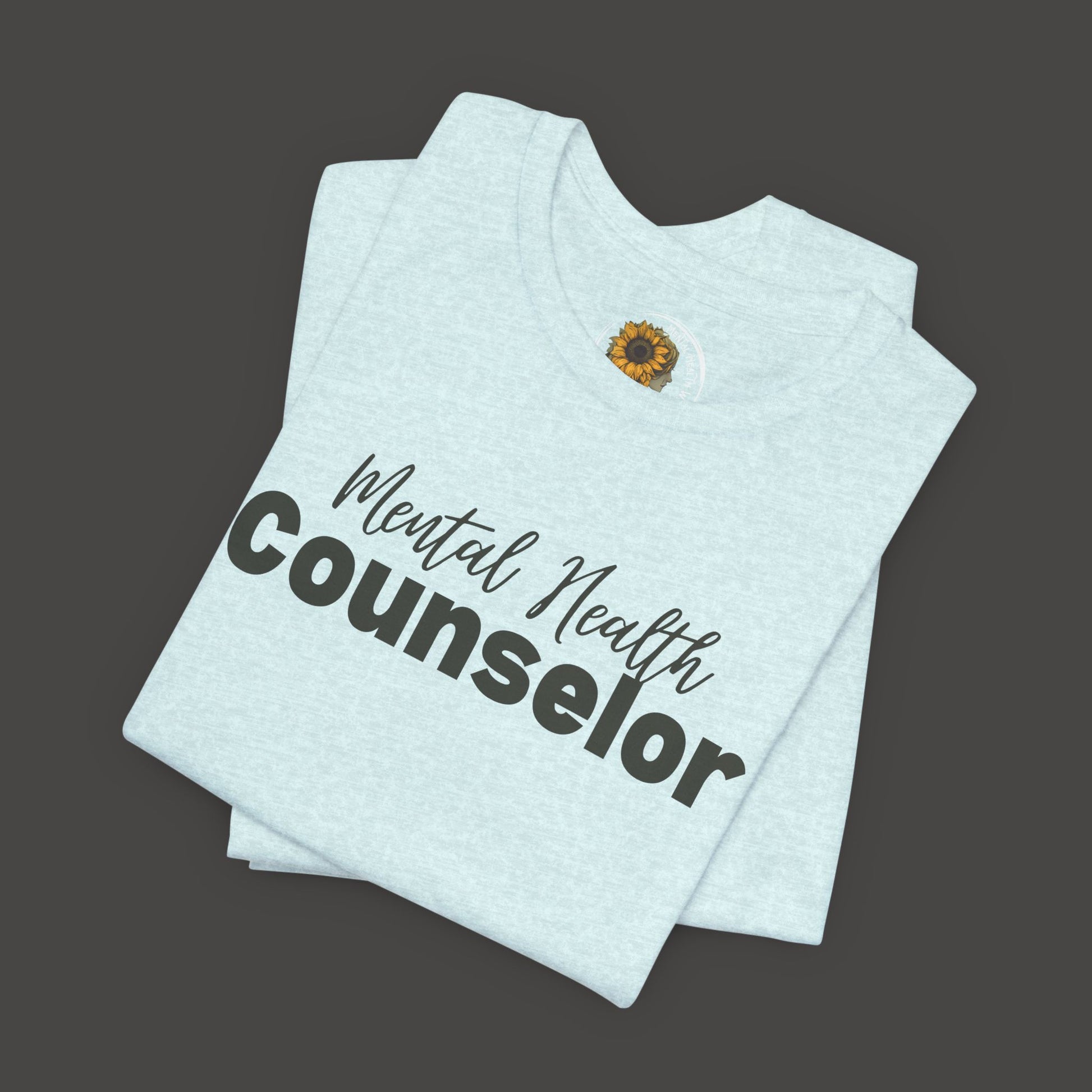 Mental Health Counselor T-Shirt | Unisex Jersey Short Sleeve Tee | Perfect Gift for Therapists - Mental Health Wear TN