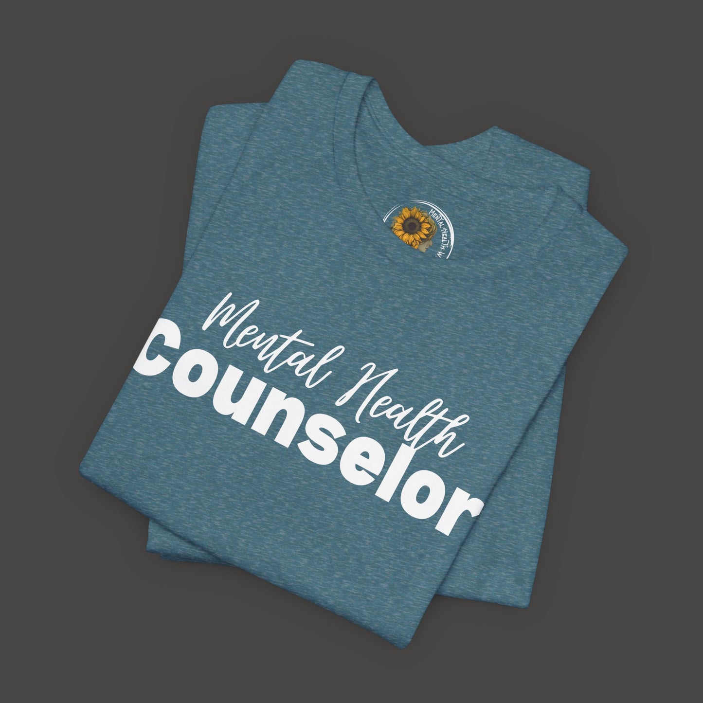 Mental Health Counselor T-Shirt | Unisex Jersey Short Sleeve Tee | Perfect Gift for Therapists - Mental Health Wear TN