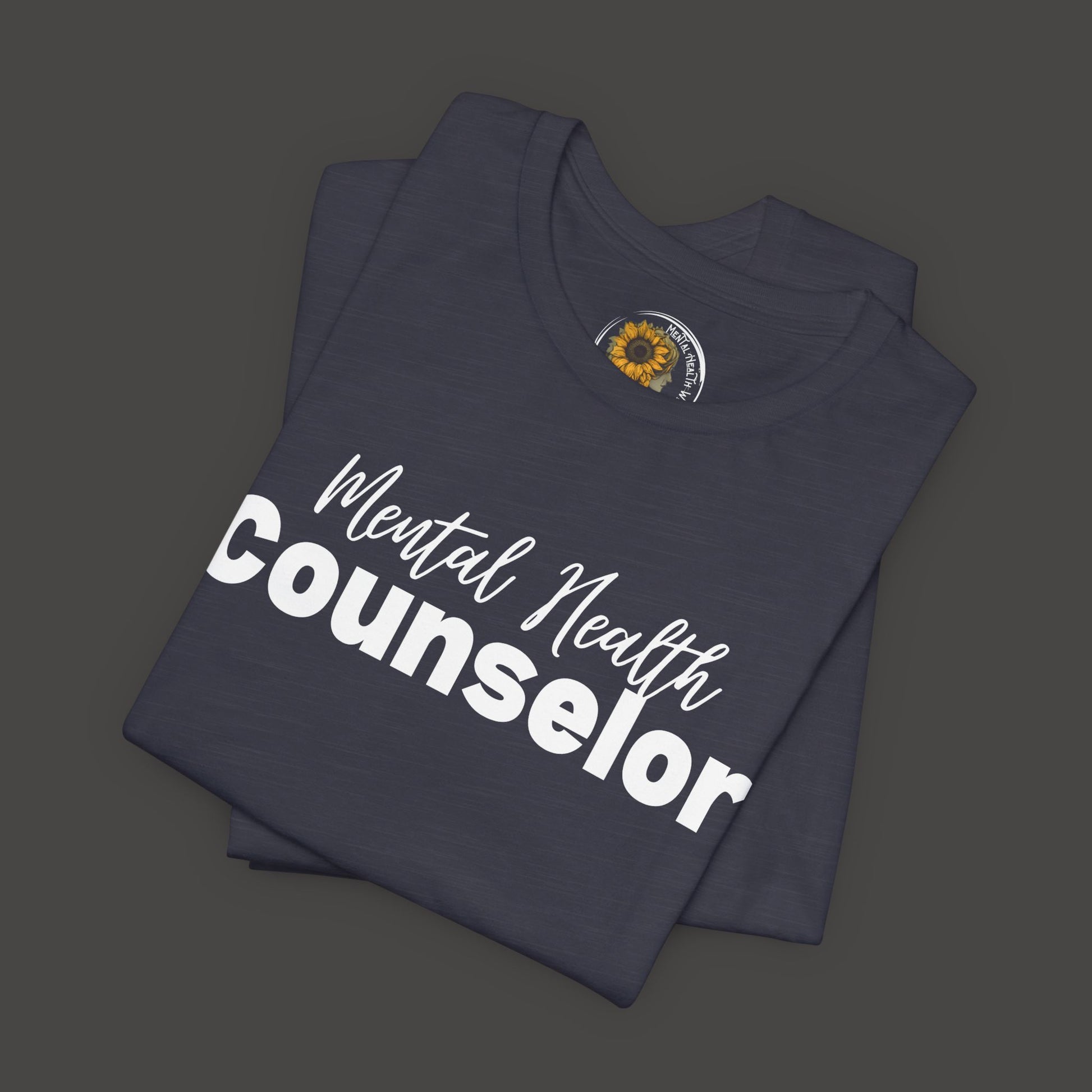 Mental Health Counselor T-Shirt | Unisex Jersey Short Sleeve Tee | Perfect Gift for Therapists - Mental Health Wear TN