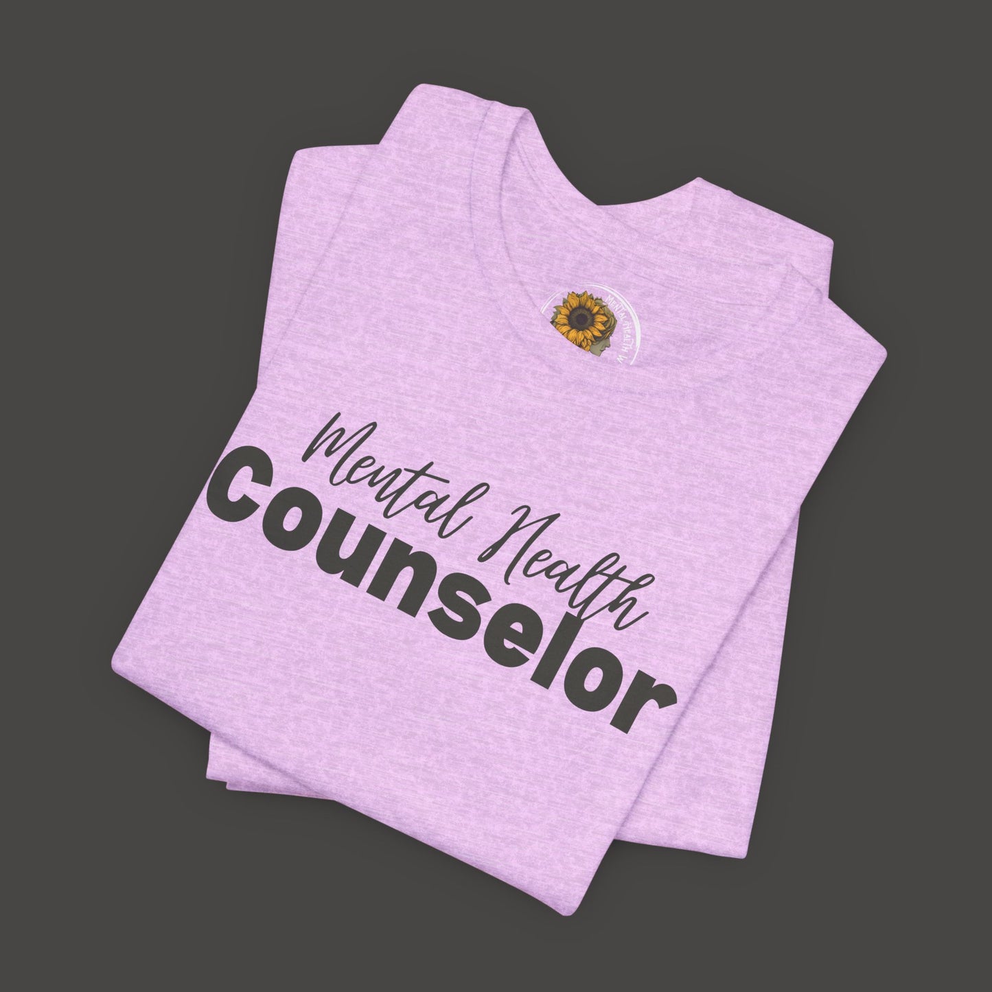 Mental Health Counselor T-Shirt | Unisex Jersey Short Sleeve Tee | Perfect Gift for Therapists - Mental Health Wear TN