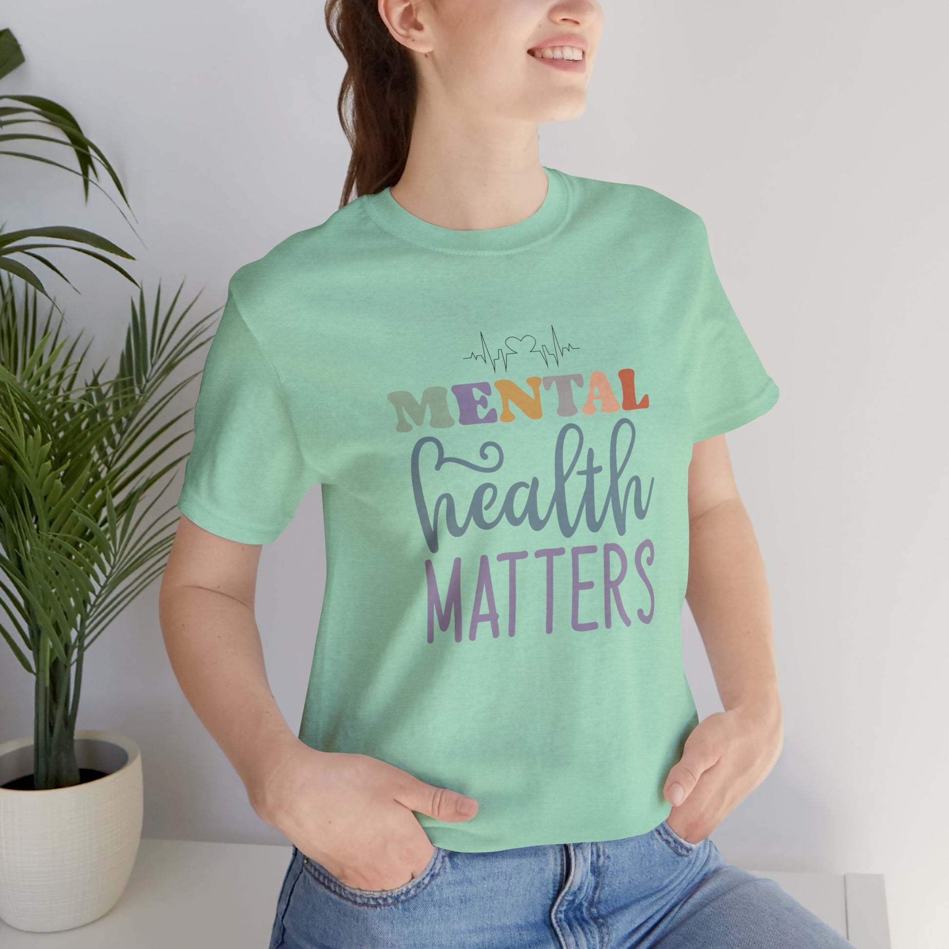 Mental Health Matters Unisex  Tee Shirt - Mental Health Wear TN