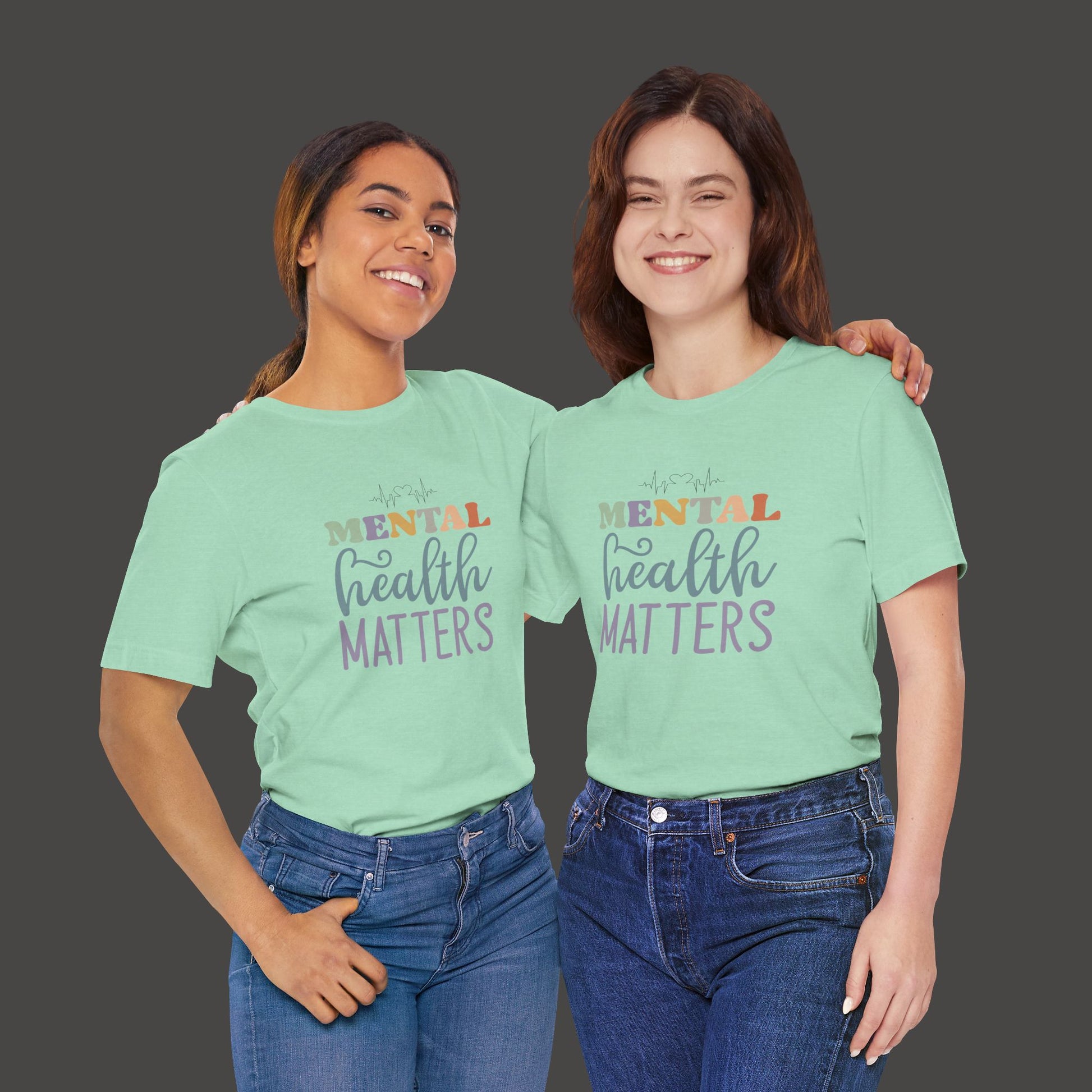 Mental Health Matters Unisex  Tee Shirt - Mental Health Wear TN