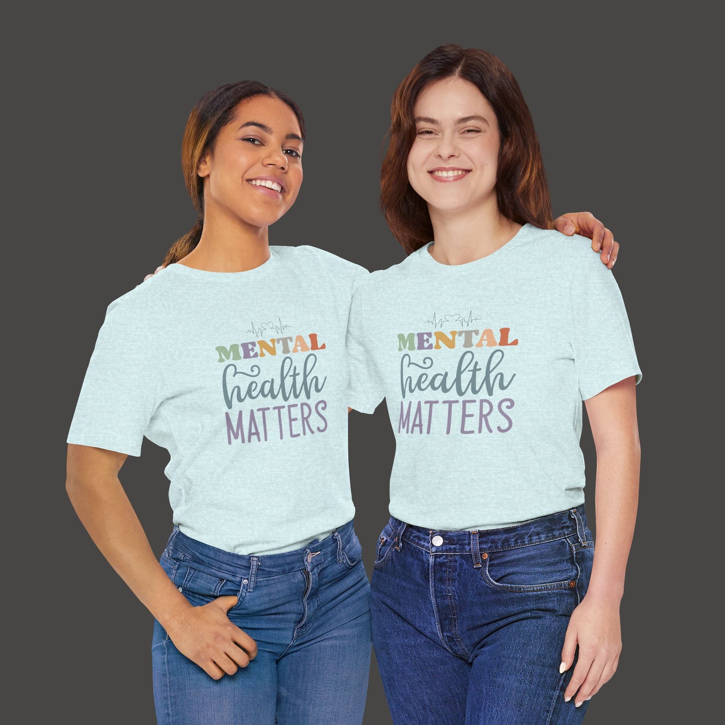 Mental Health Matters Unisex  Tee Shirt - Mental Health Wear TN