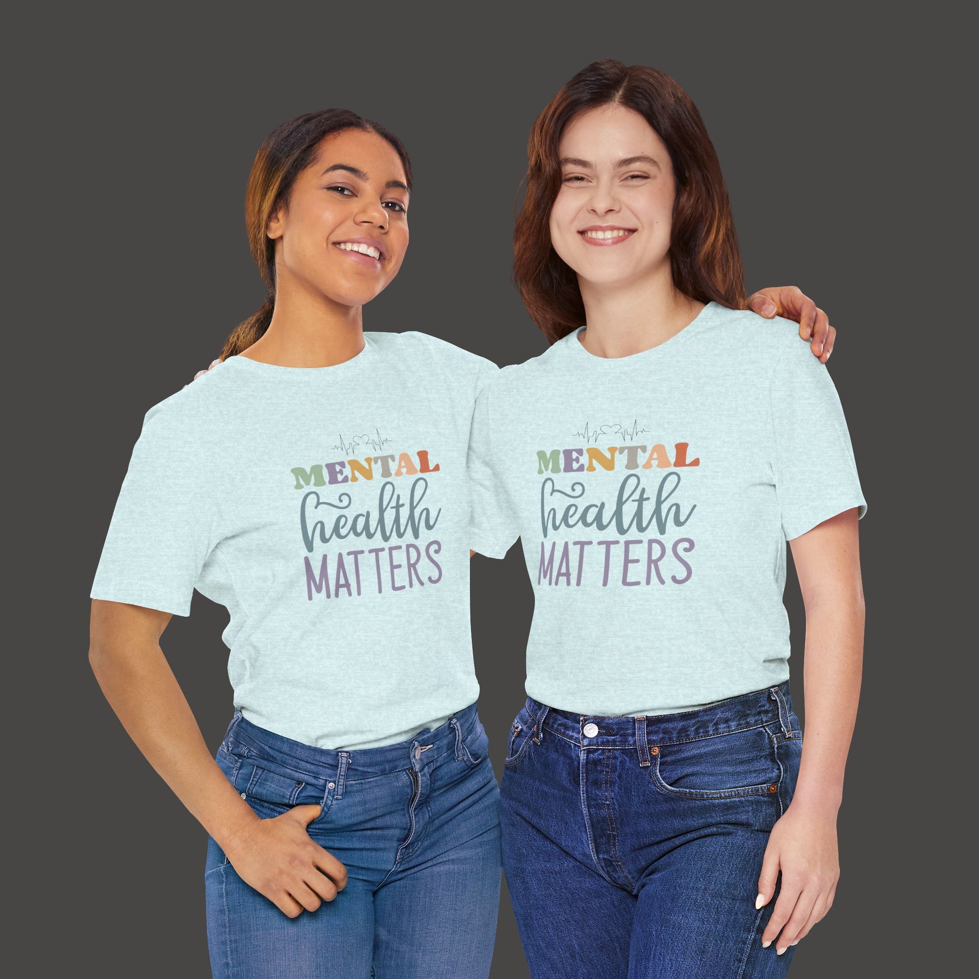 Mental Health Matters Unisex  Tee Shirt - Mental Health Wear TN