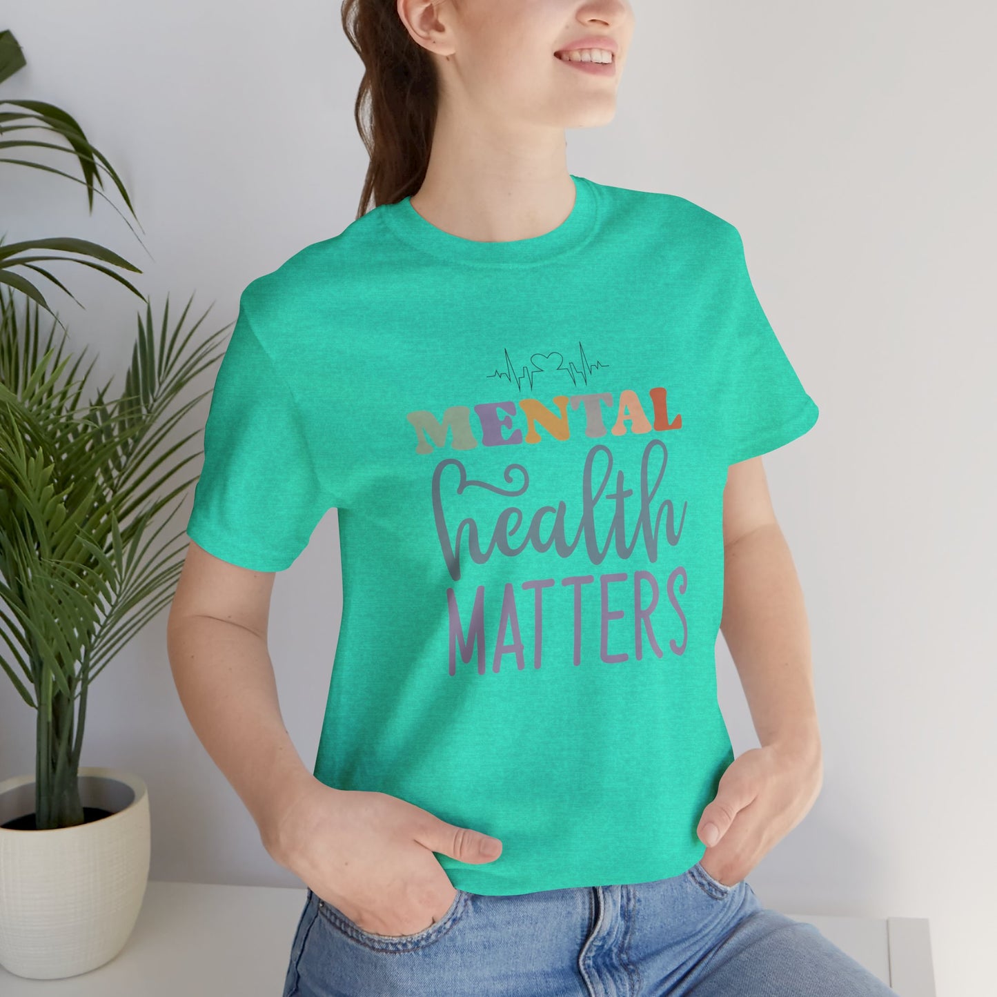 Mental Health Matters Unisex  Tee Shirt - Mental Health Wear TN