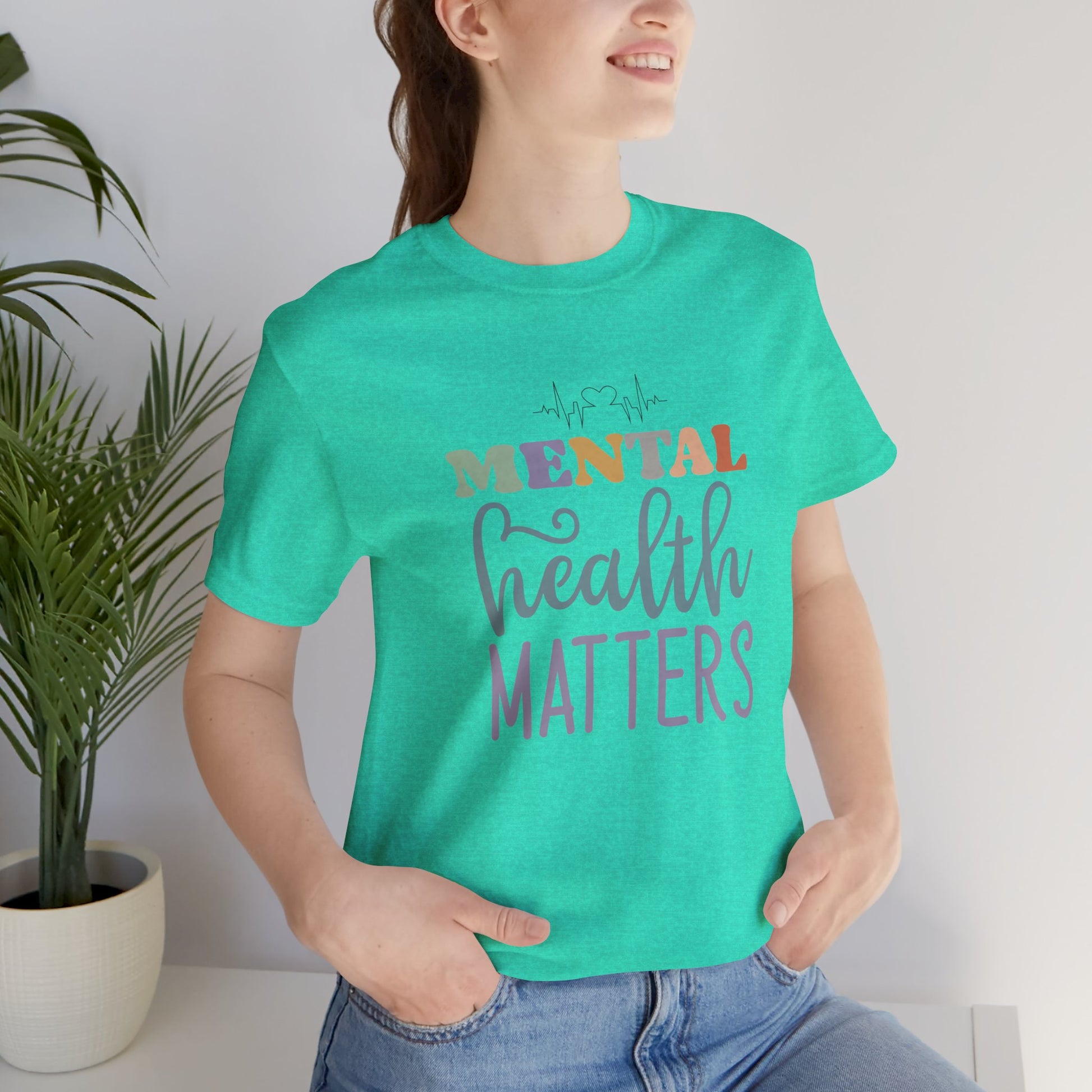 Mental Health Matters Unisex  Tee Shirt - Mental Health Wear TN