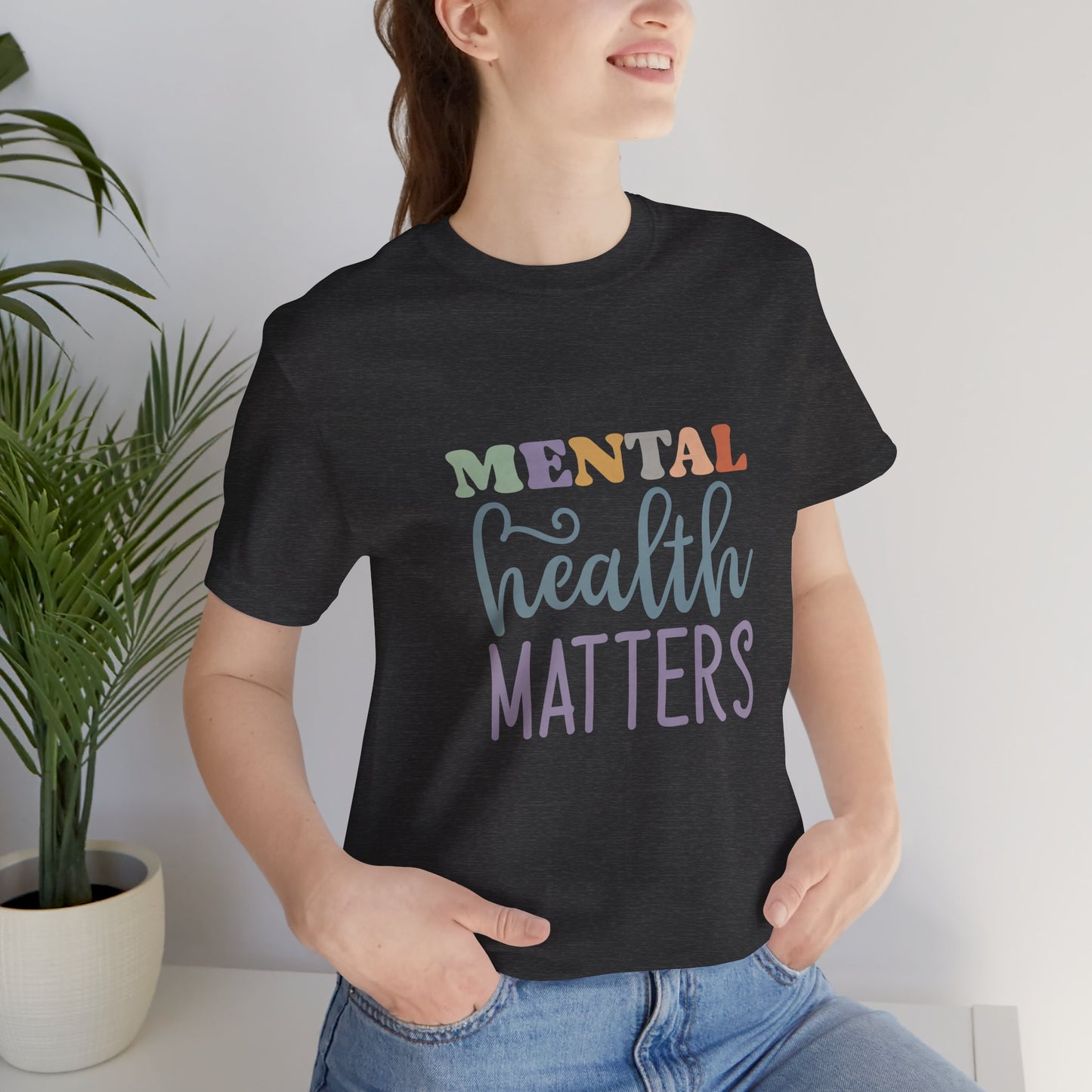 Mental Health Matters Unisex  Tee Shirt - Mental Health Wear TN