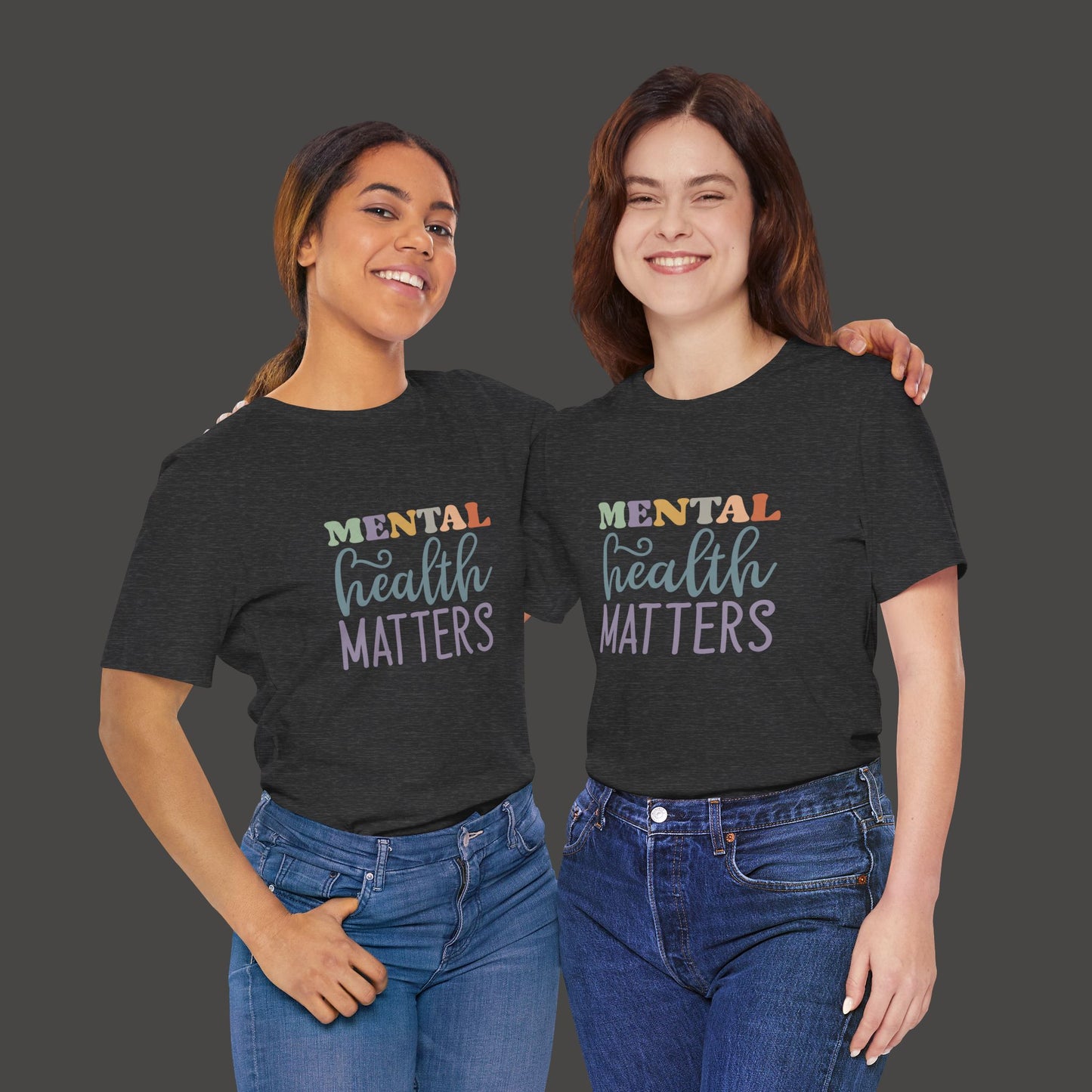 Mental Health Matters Unisex  Tee Shirt - Mental Health Wear TN