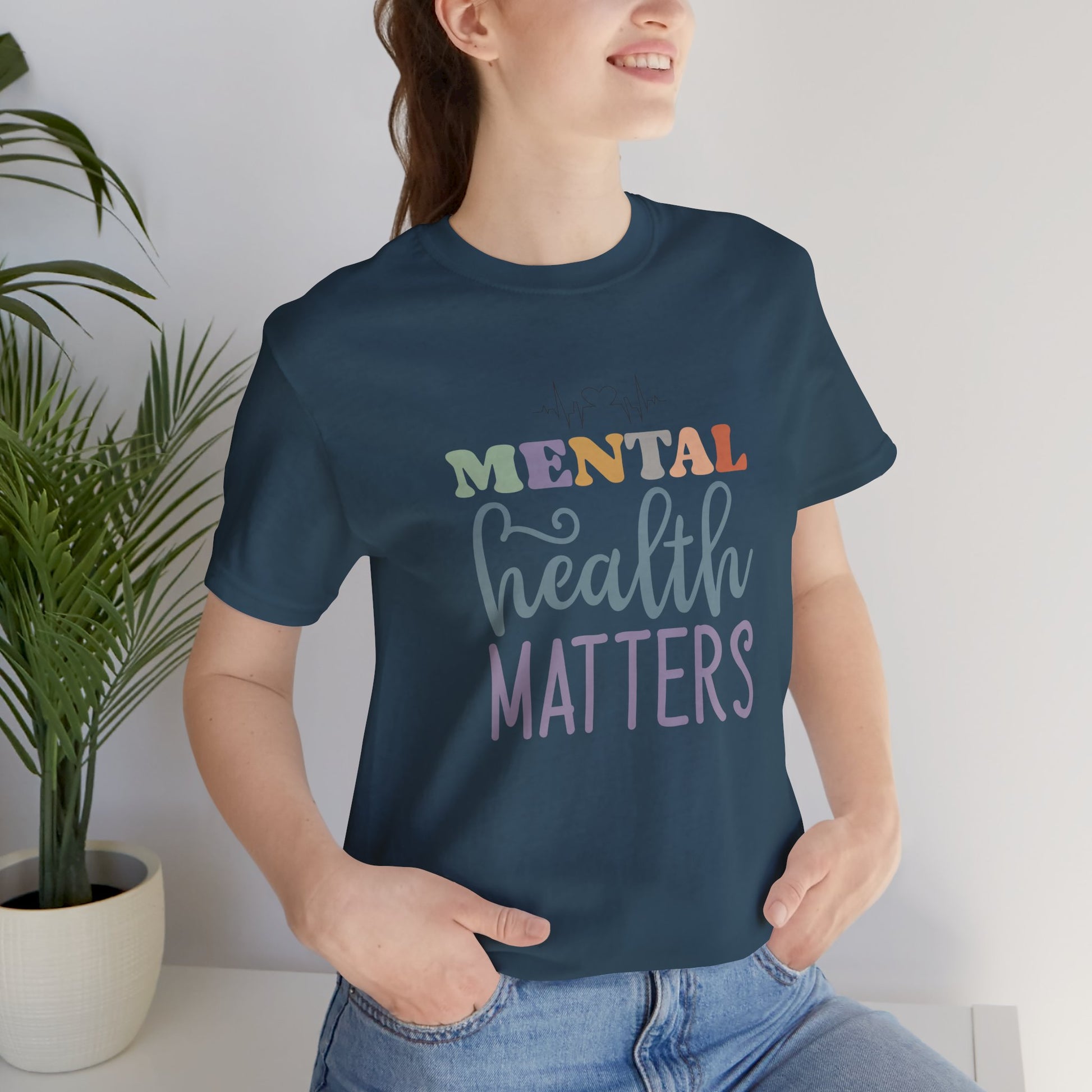 Mental Health Matters Unisex  Tee Shirt - Mental Health Wear TN