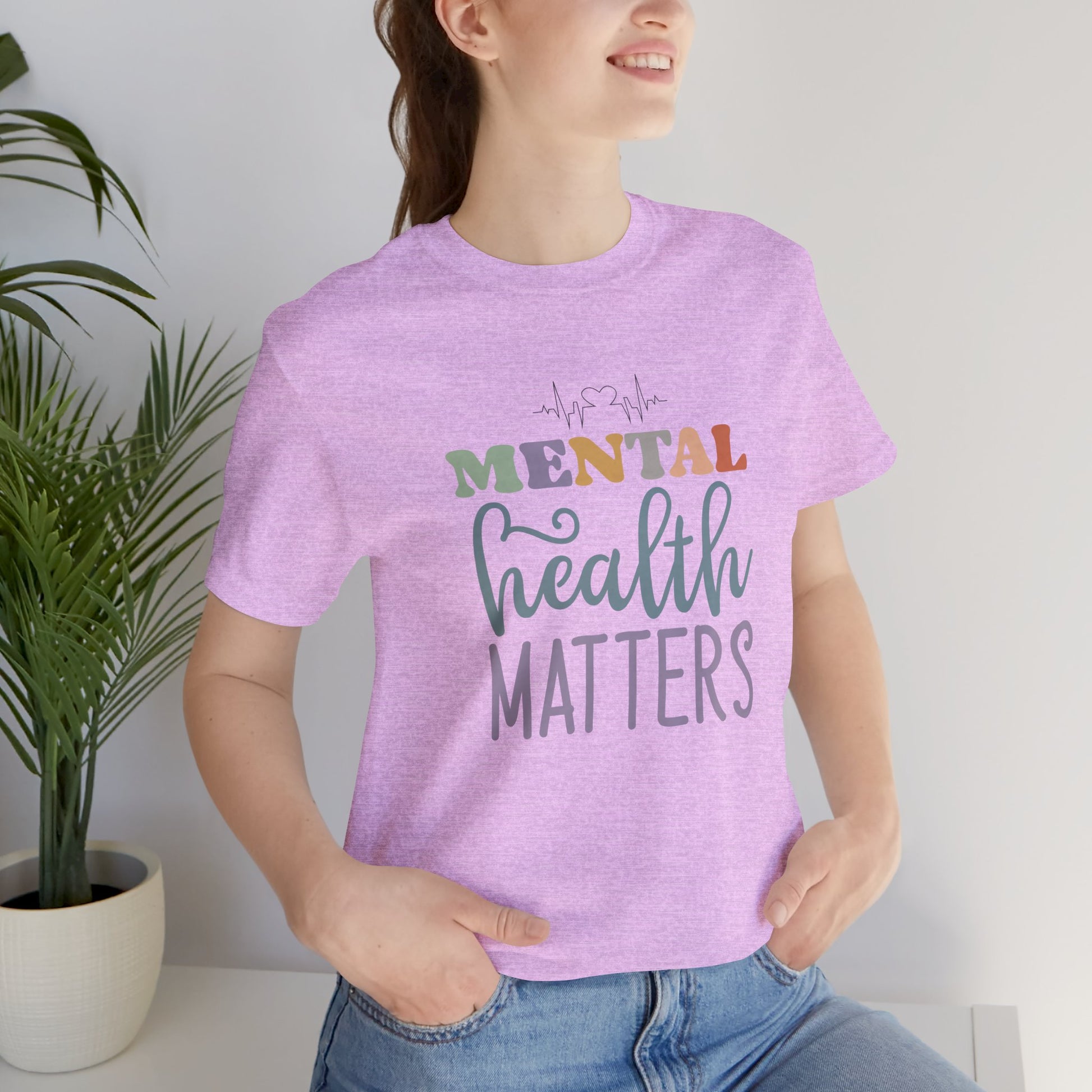 Mental Health Matters Unisex  Tee Shirt - Mental Health Wear TN
