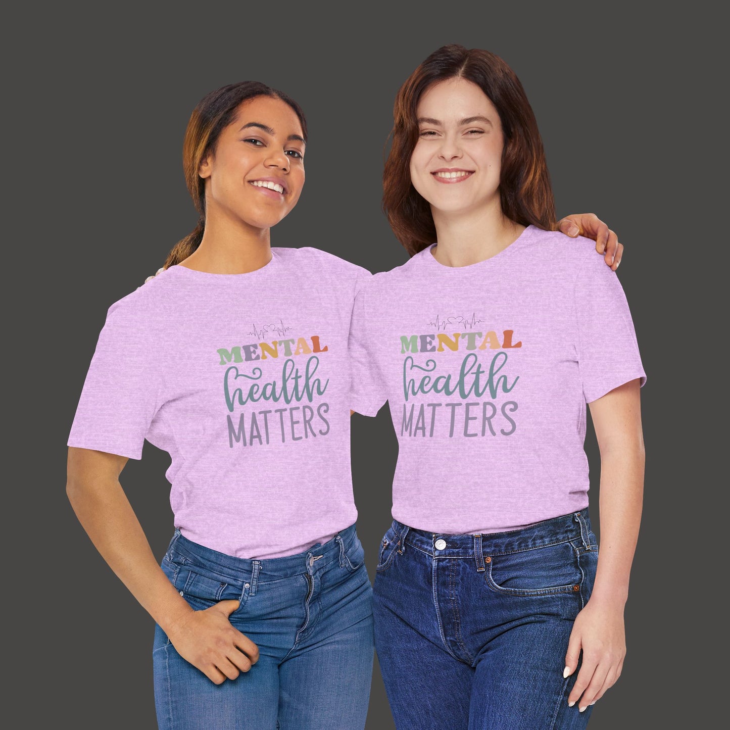 Mental Health Matters Unisex  Tee Shirt - Mental Health Wear TN