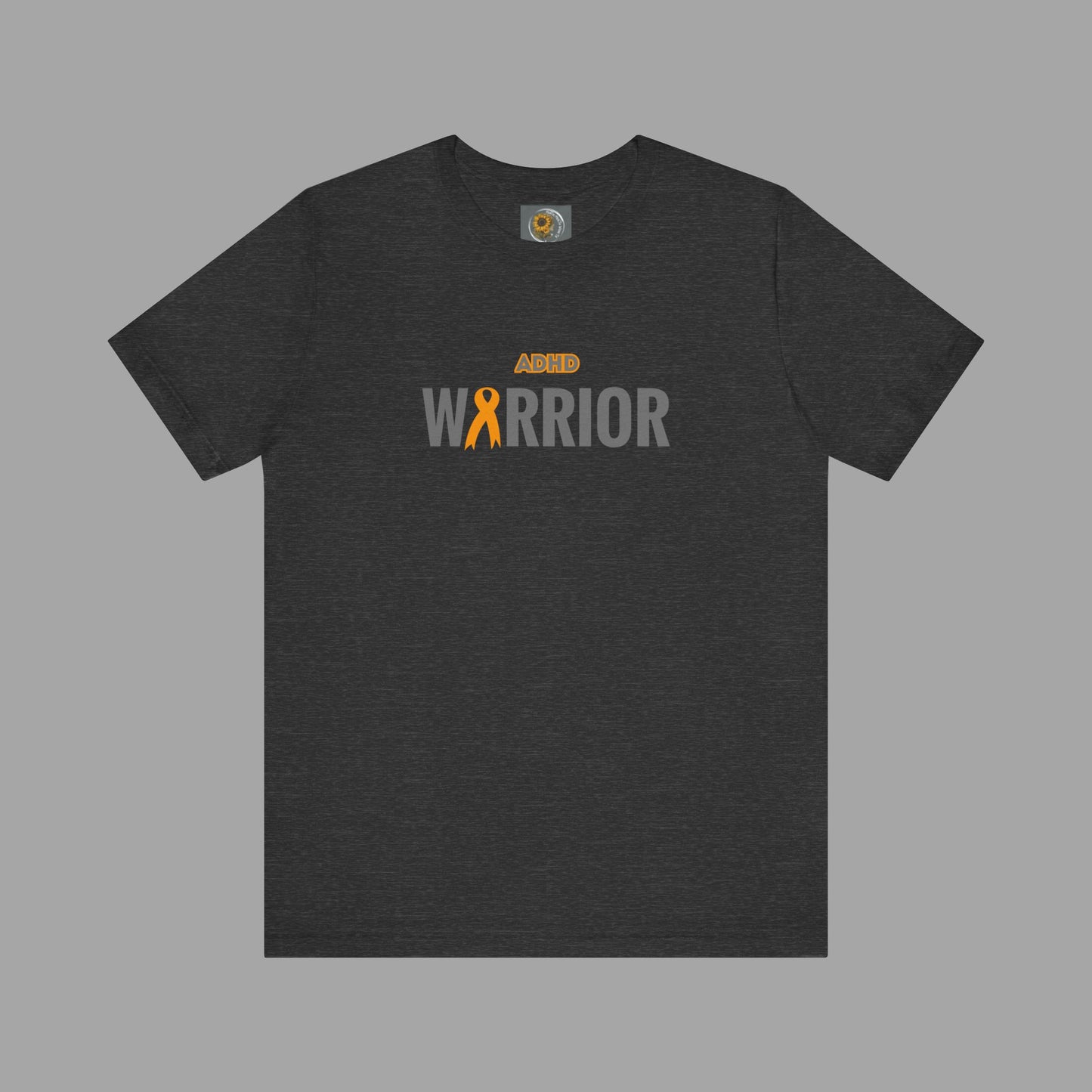 Proud & Strong ADHD Warrior Butterfly/ Awareness Ribbon-Mental Health Awareness- Unisex  Short Sleeve T-Shirt - Mental Health Wear TN