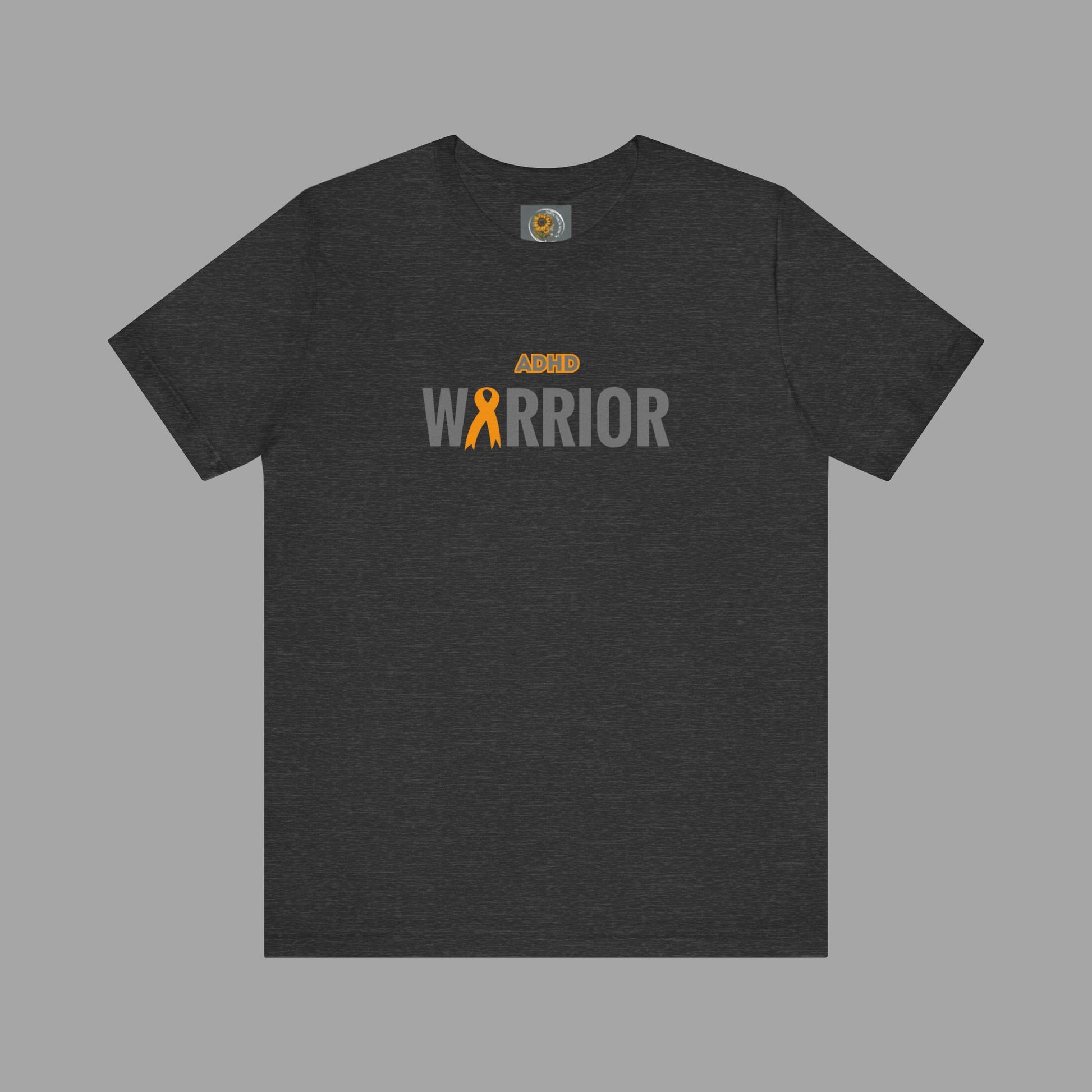 Proud & Strong ADHD Warrior Butterfly/ Awareness Ribbon-Mental Health Awareness- Unisex  Short Sleeve T-Shirt - Mental Health Wear TN