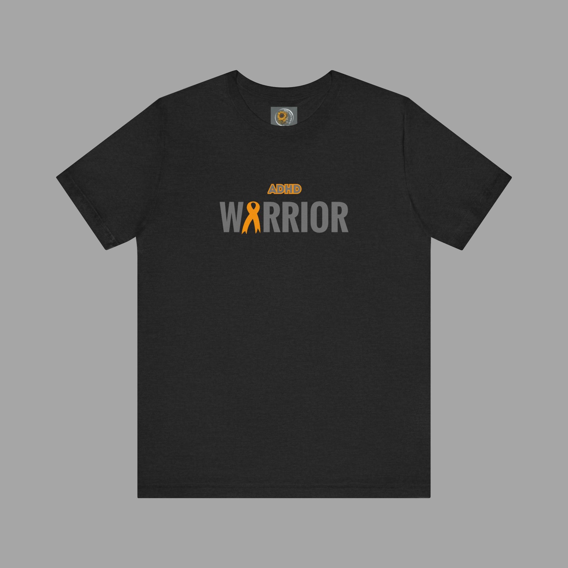 Proud & Strong ADHD Warrior Butterfly/ Awareness Ribbon-Mental Health Awareness- Unisex  Short Sleeve T-Shirt - Mental Health Wear TN