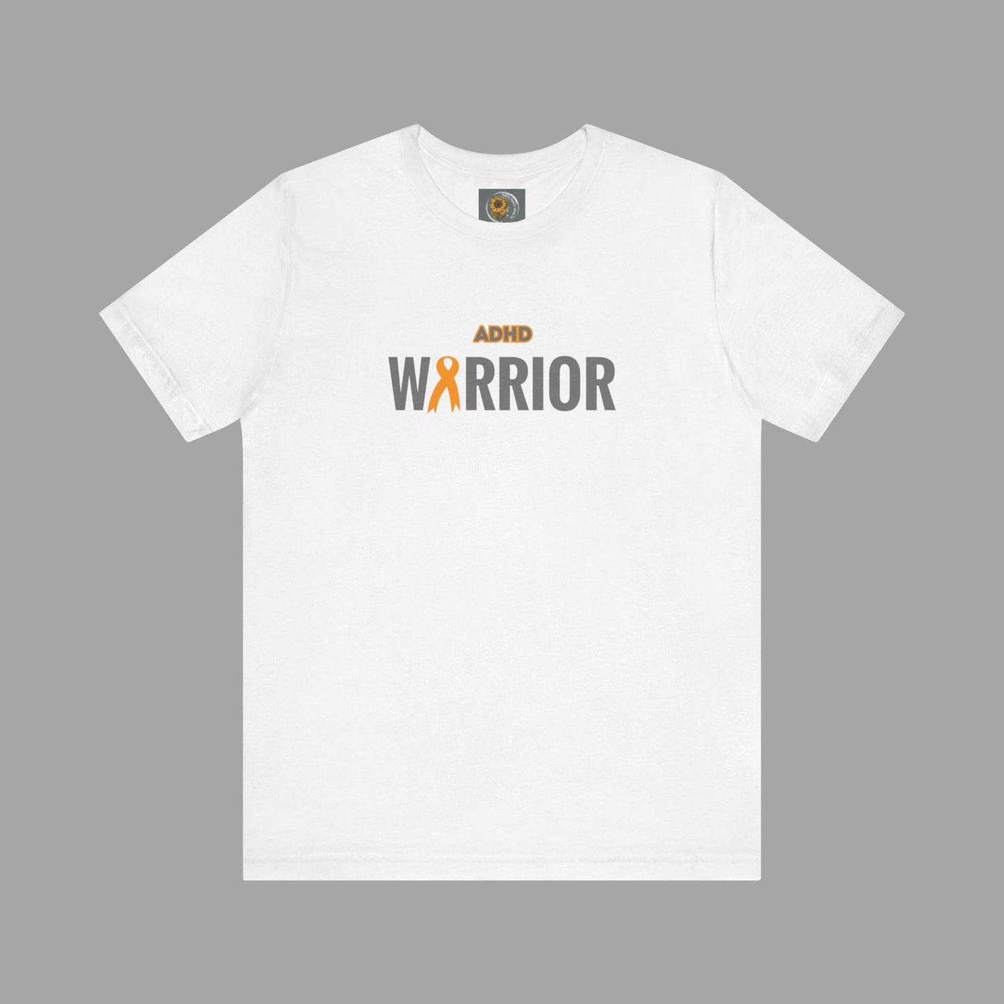 Proud & Strong ADHD Warrior Butterfly/ Awareness Ribbon-Mental Health Awareness- Unisex  Short Sleeve T-Shirt - Mental Health Wear TN