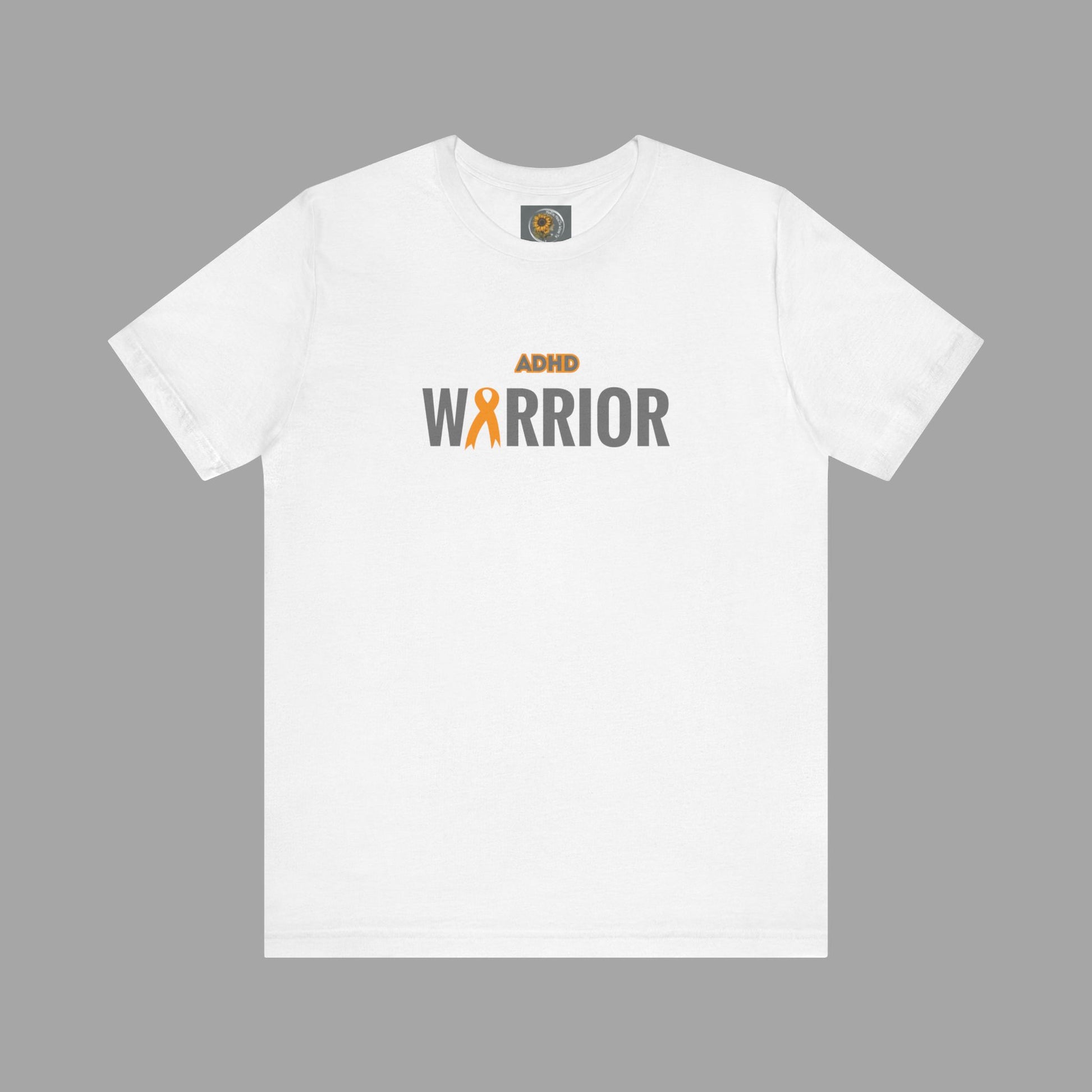 Proud & Strong ADHD Warrior Butterfly/ Awareness Ribbon-Mental Health Awareness- Unisex  Short Sleeve T-Shirt - Mental Health Wear TN