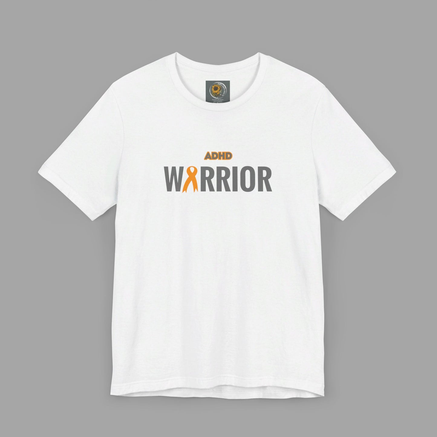 Proud & Strong ADHD Warrior Butterfly/ Awareness Ribbon-Mental Health Awareness- Unisex  Short Sleeve T-Shirt - Mental Health Wear TN