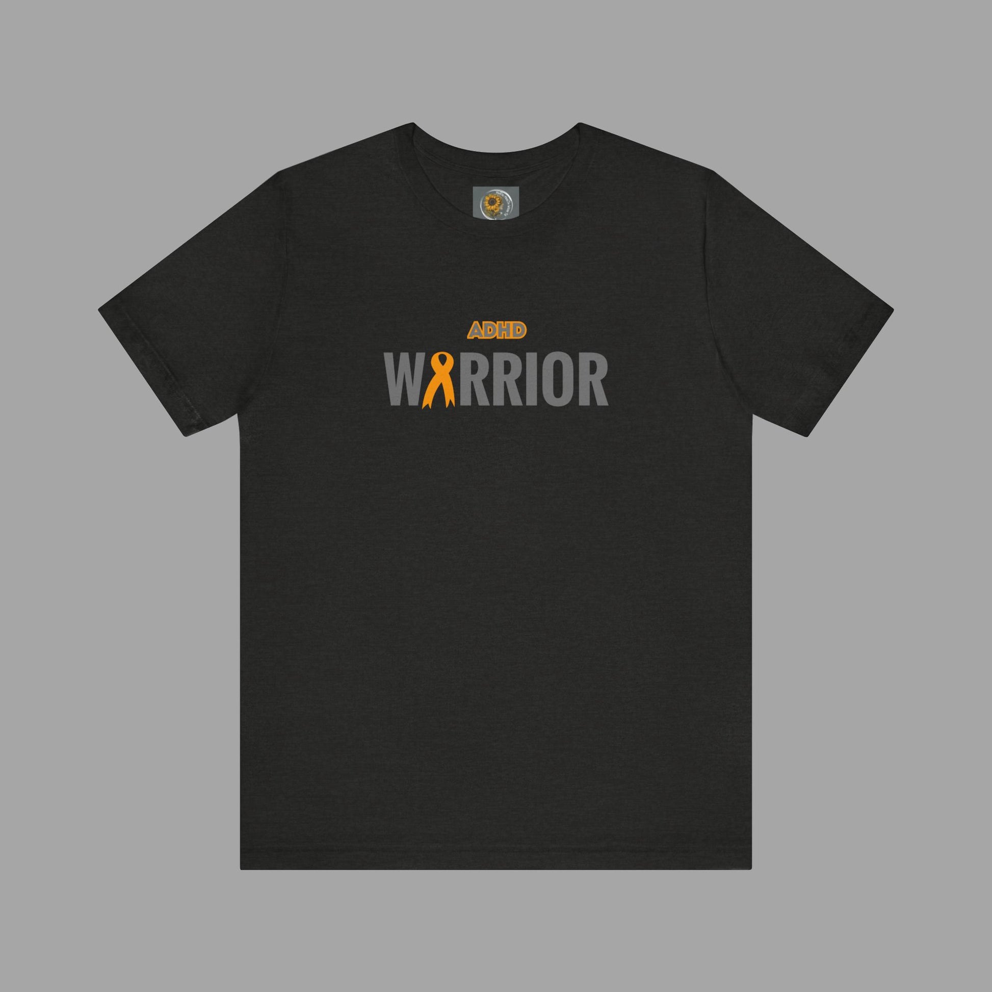 Proud & Strong ADHD Warrior Butterfly/ Awareness Ribbon-Mental Health Awareness- Unisex  Short Sleeve T-Shirt - Mental Health Wear TN