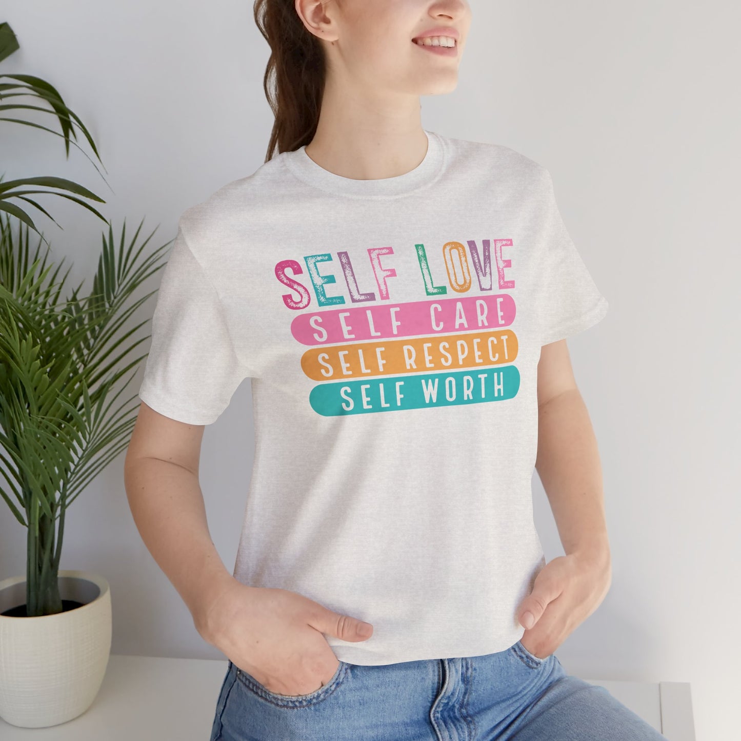 Self Love Empowerment Tee Shirt - Mental Health Wear TN