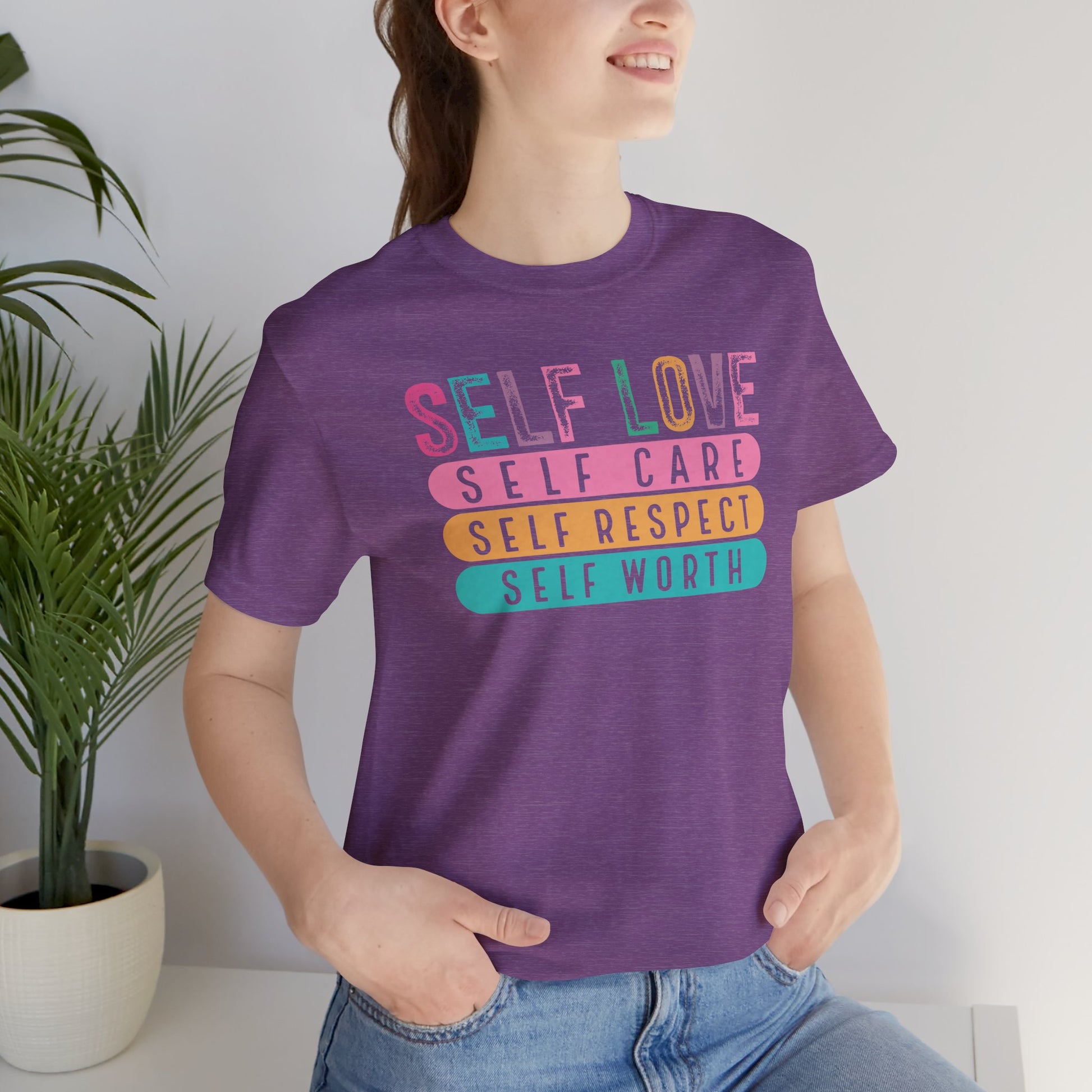 Self Love Empowerment Tee Shirt - Mental Health Wear TN