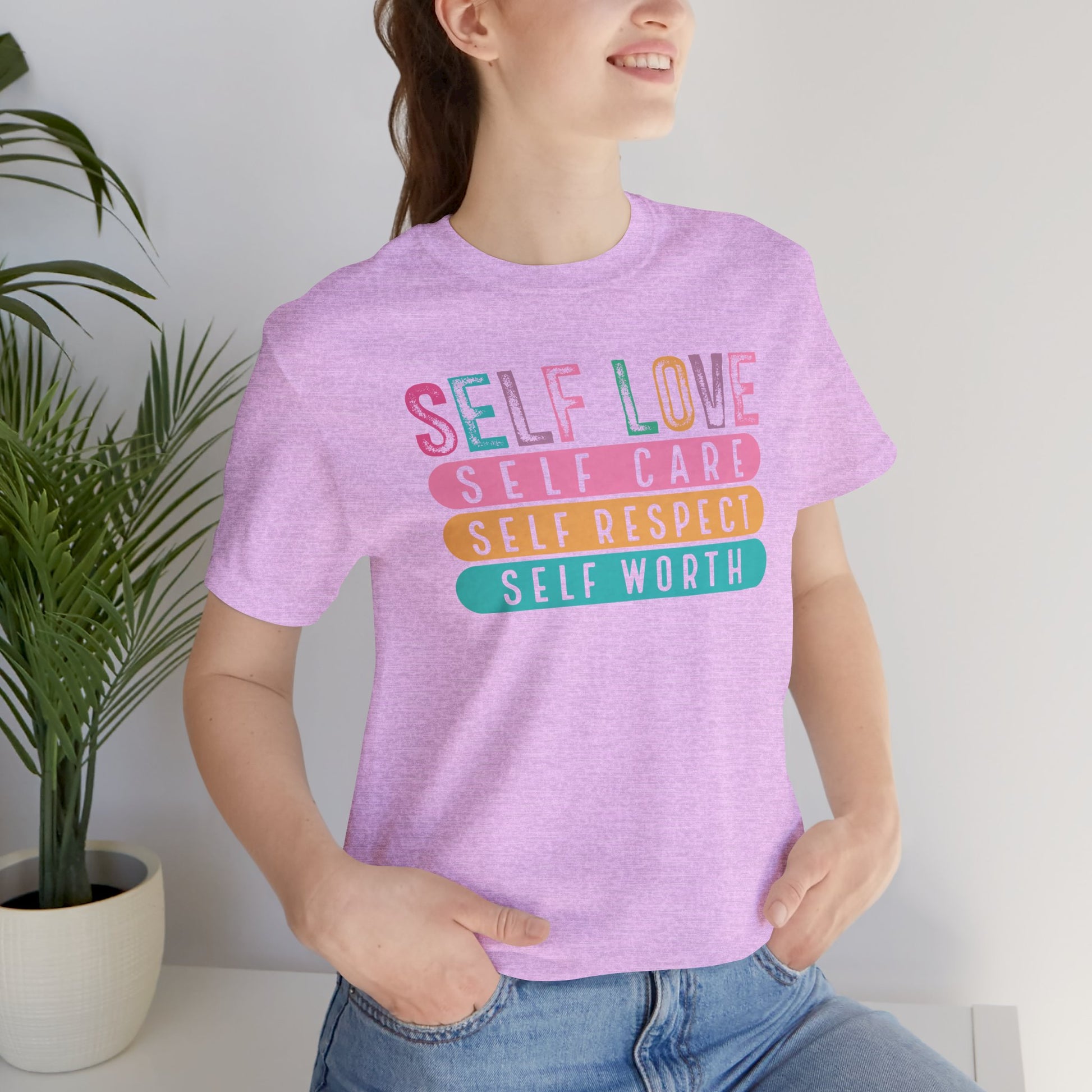 Self Love Empowerment Tee Shirt - Mental Health Wear TN