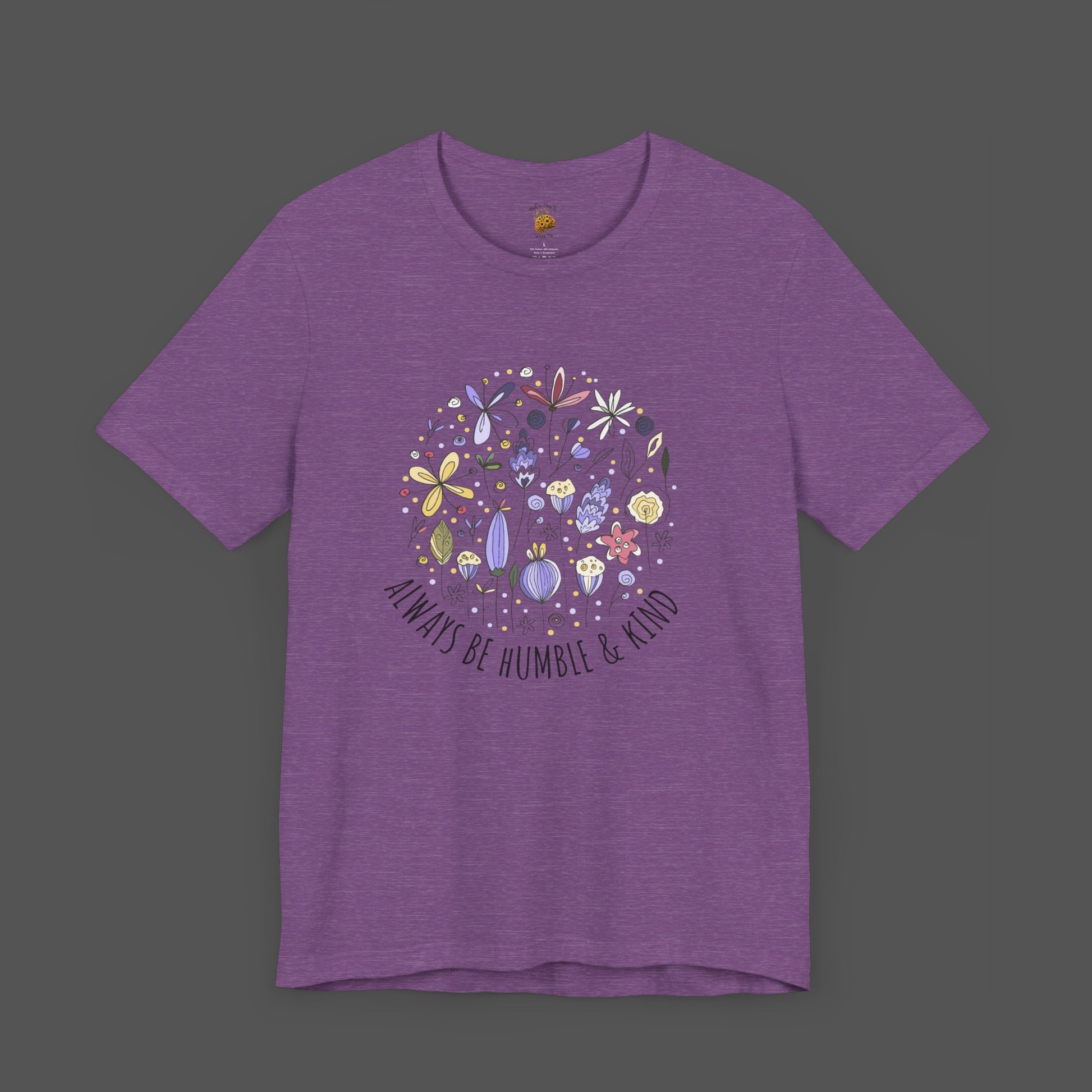 Always Stay Humble and Kind-Ladies' Short Sleeve T-Shirt - Mental Health Wear TN