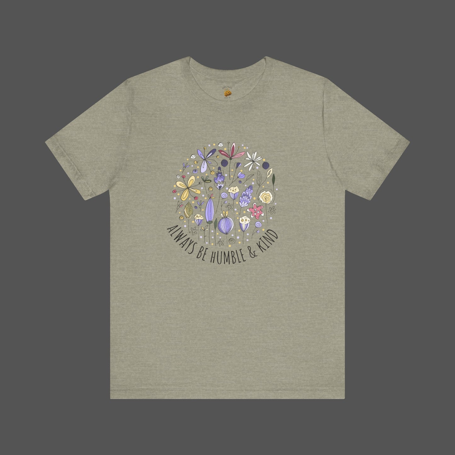 Always Stay Humble and Kind-Ladies' Short Sleeve T-Shirt - Mental Health Wear TN