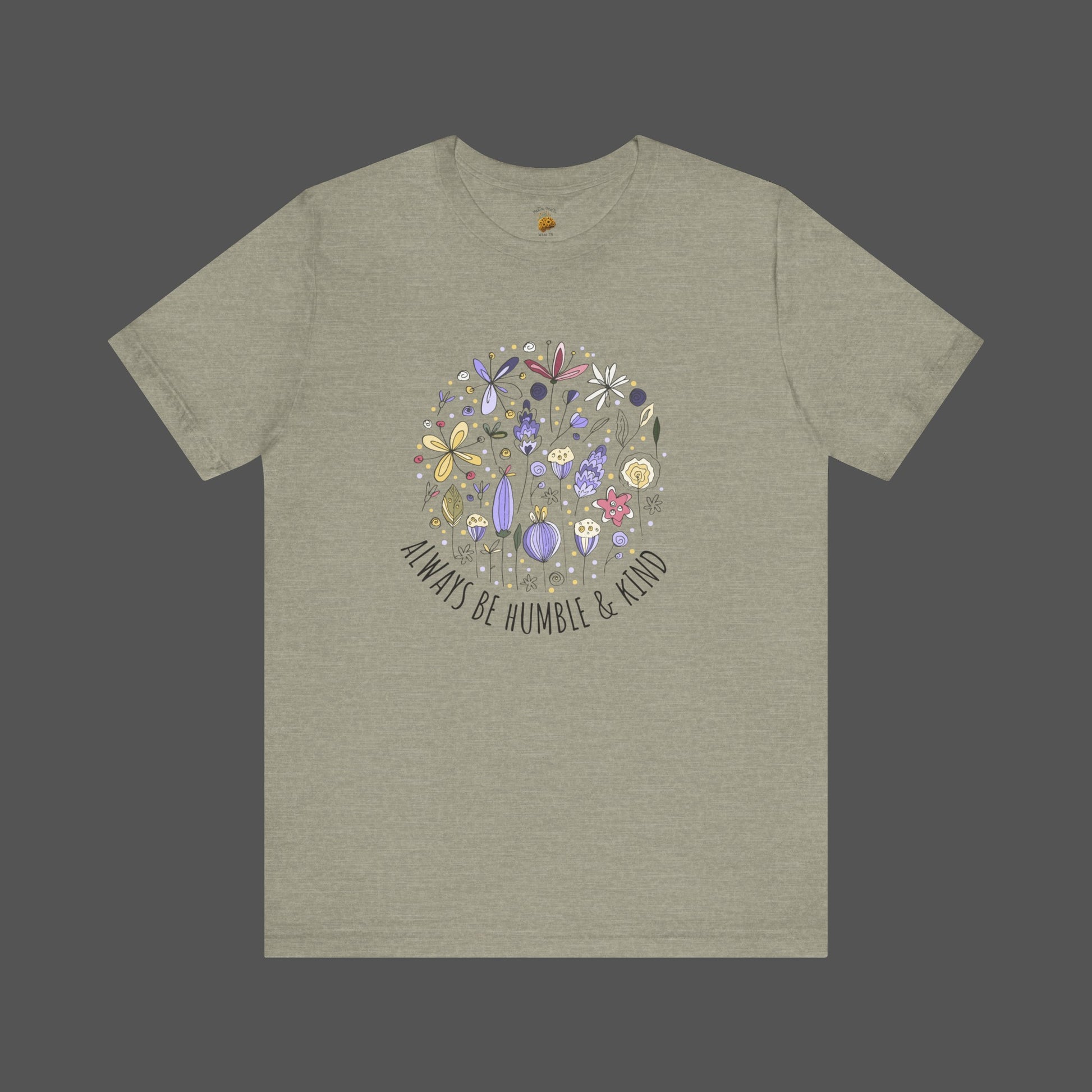 Always Stay Humble and Kind-Ladies' Short Sleeve T-Shirt - Mental Health Wear TN