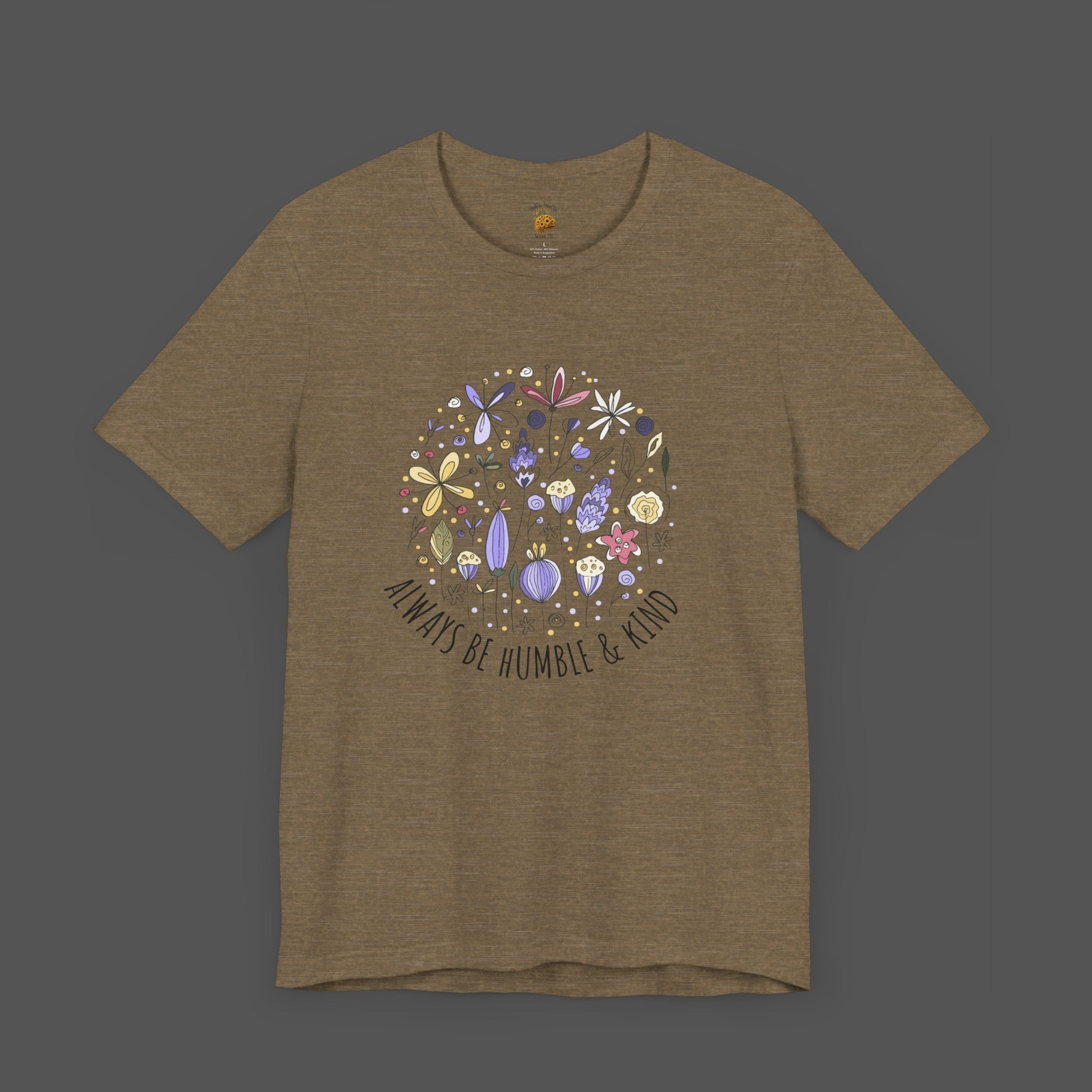 Always Stay Humble and Kind-Ladies' Short Sleeve T-Shirt - Mental Health Wear TN
