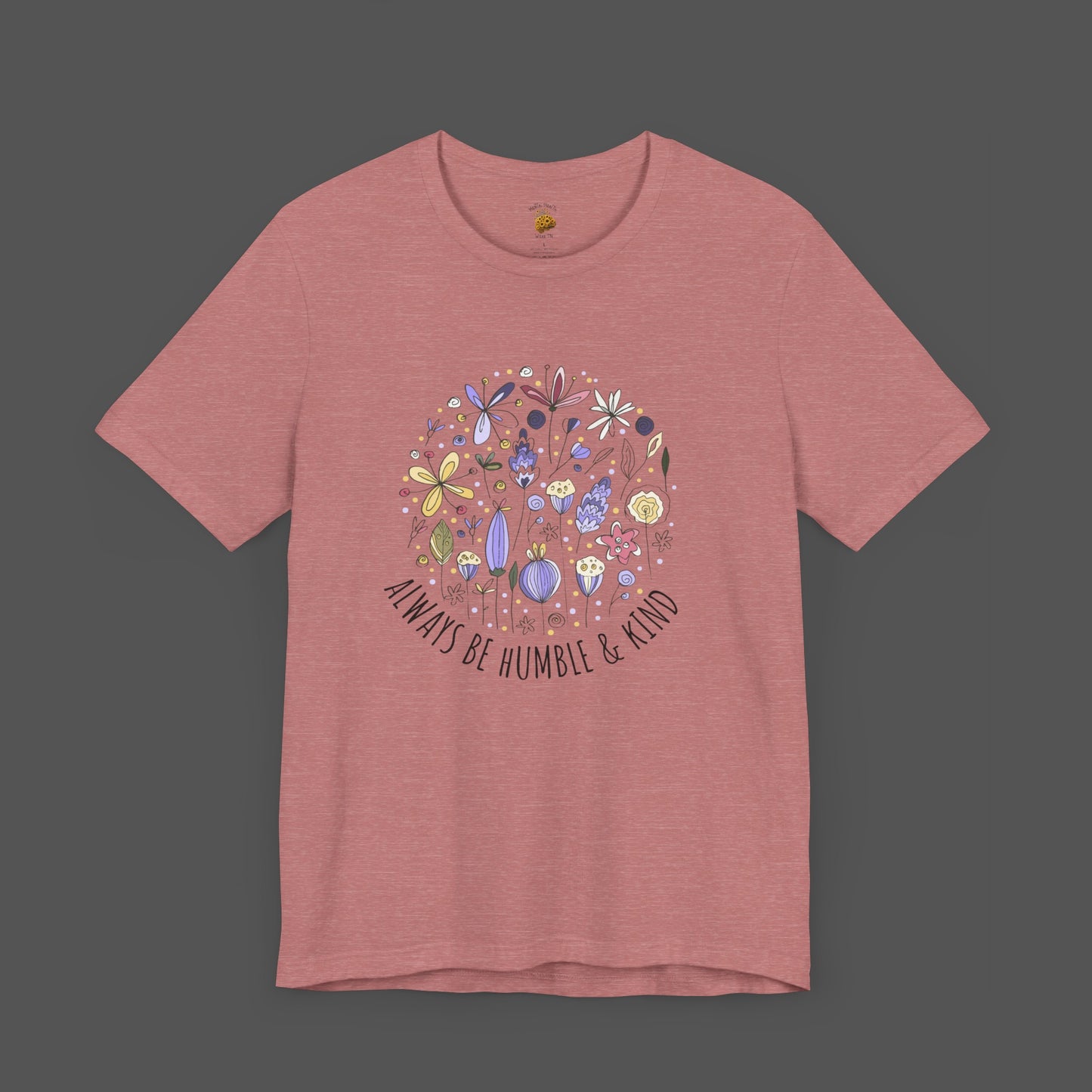 Always Stay Humble and Kind-Ladies' Short Sleeve T-Shirt - Mental Health Wear TN