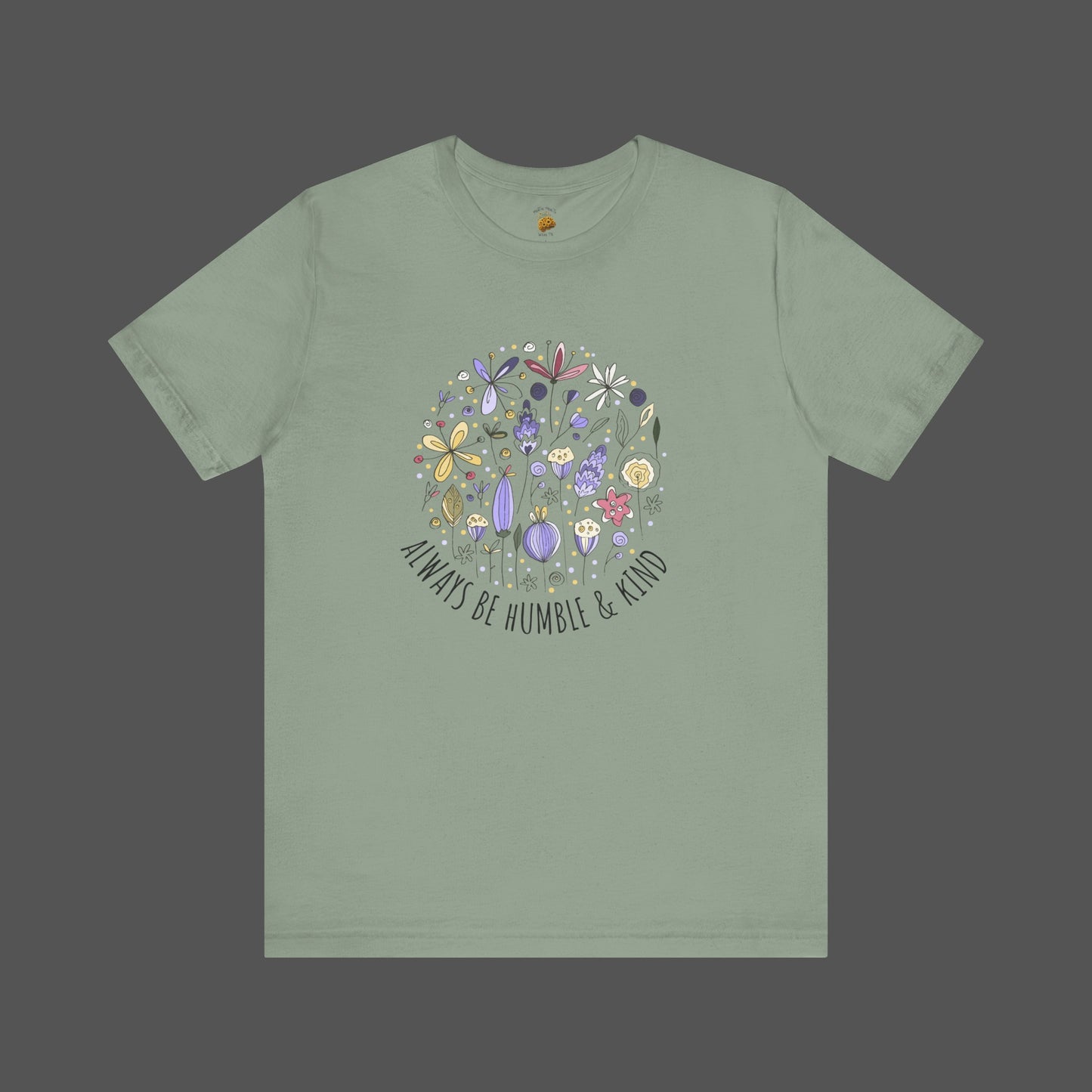 Always Stay Humble and Kind-Ladies' Short Sleeve T-Shirt - Mental Health Wear TN