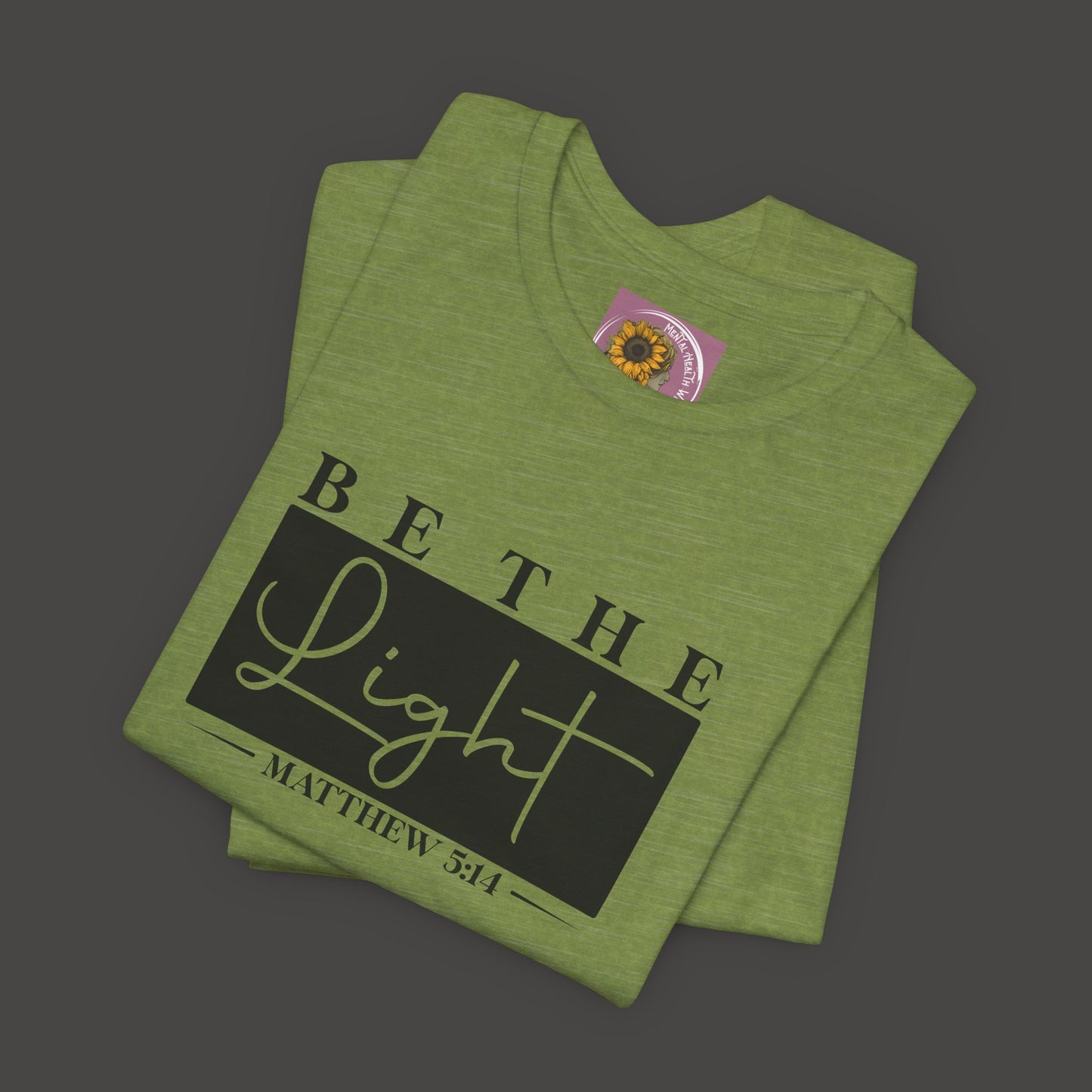 Bible Verse Mathew 3:14- Unisex Tee - Mental Health Wear TN