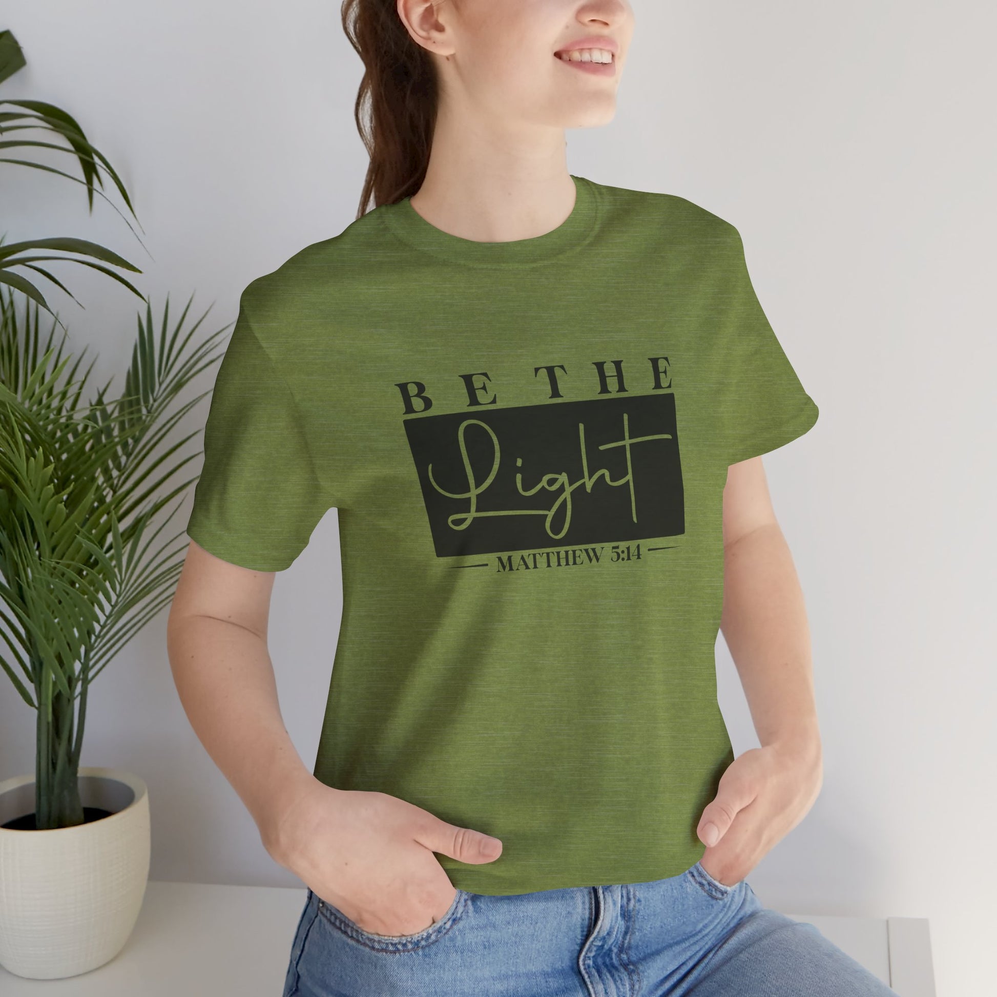 Bible Verse Mathew 3:14- Unisex Tee - Mental Health Wear TN