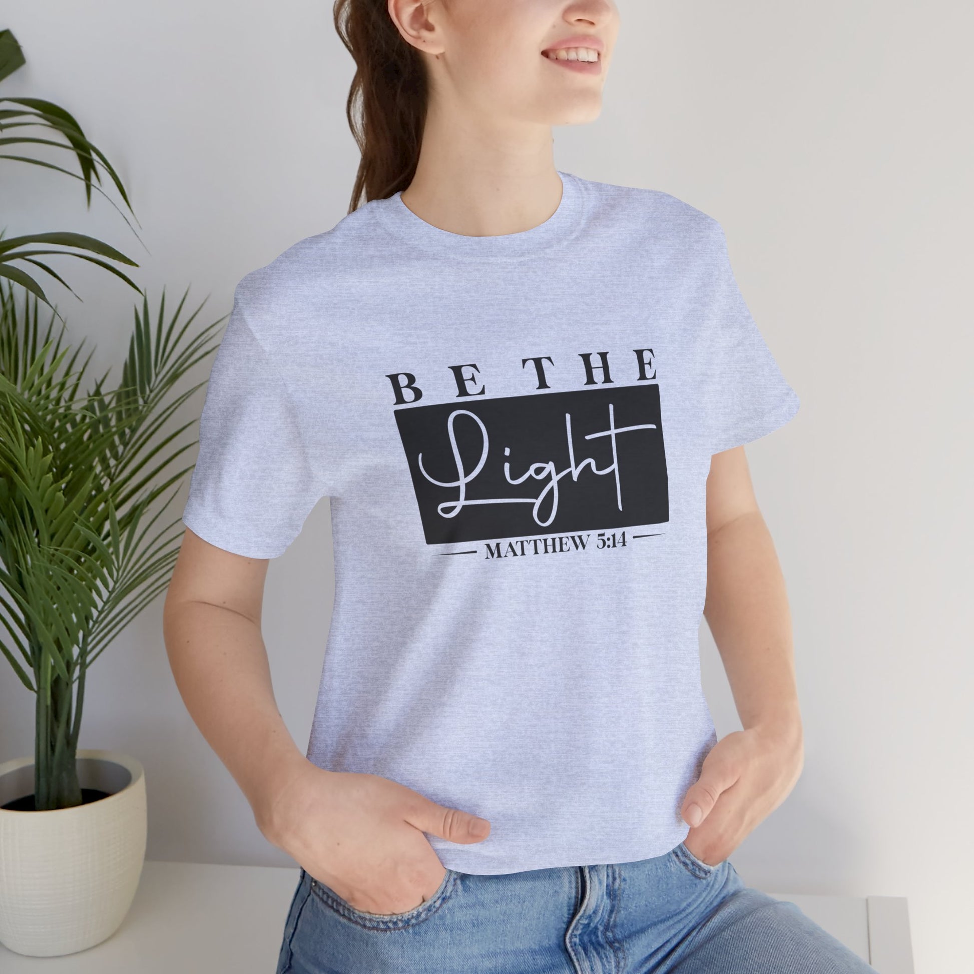 Bible Verse Mathew 3:14- Unisex Tee - Mental Health Wear TN