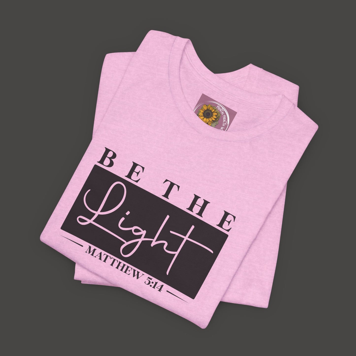 Bible Verse Mathew 3:14- Unisex Tee - Mental Health Wear TN