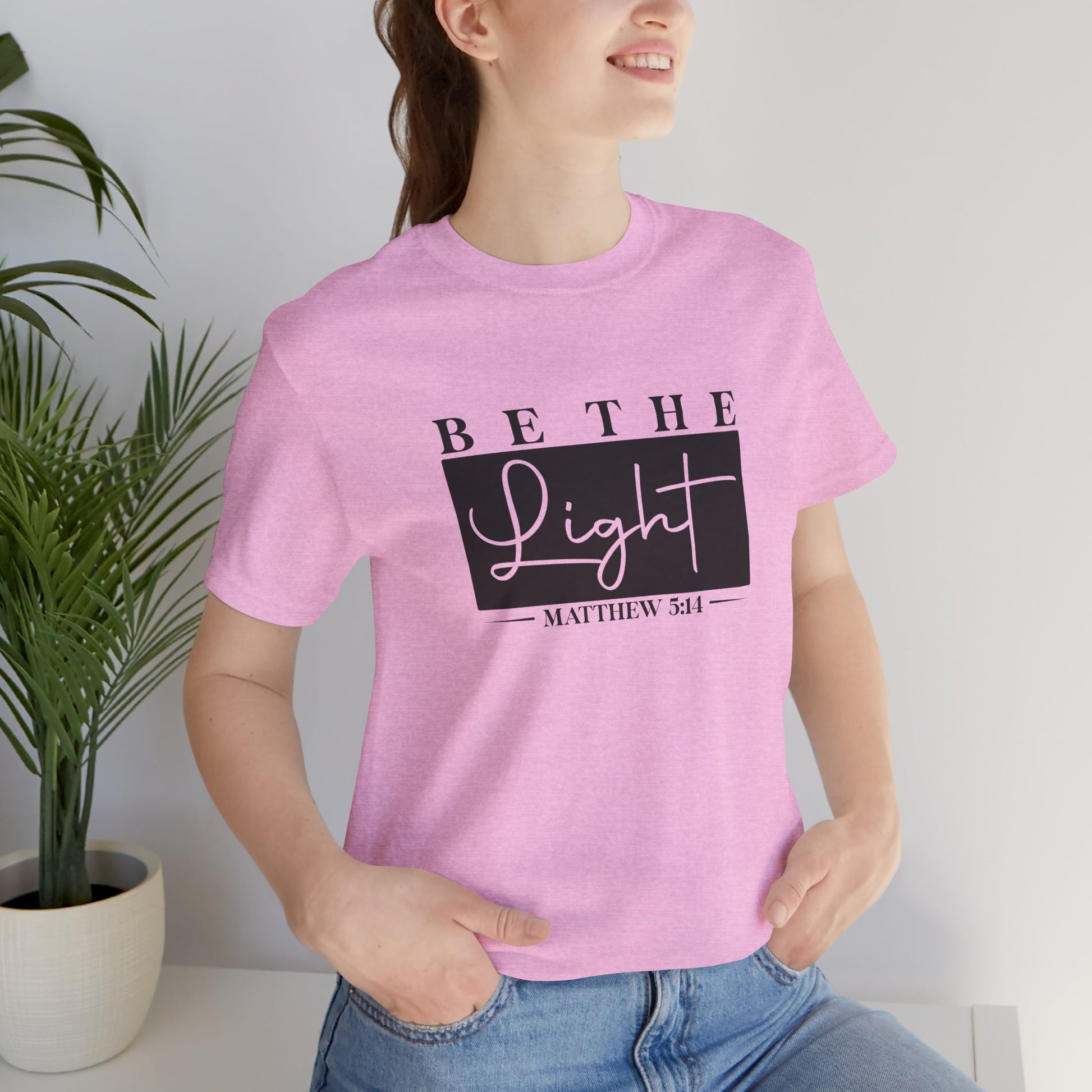 Bible Verse Mathew 3:14- Unisex Tee - Mental Health Wear TN