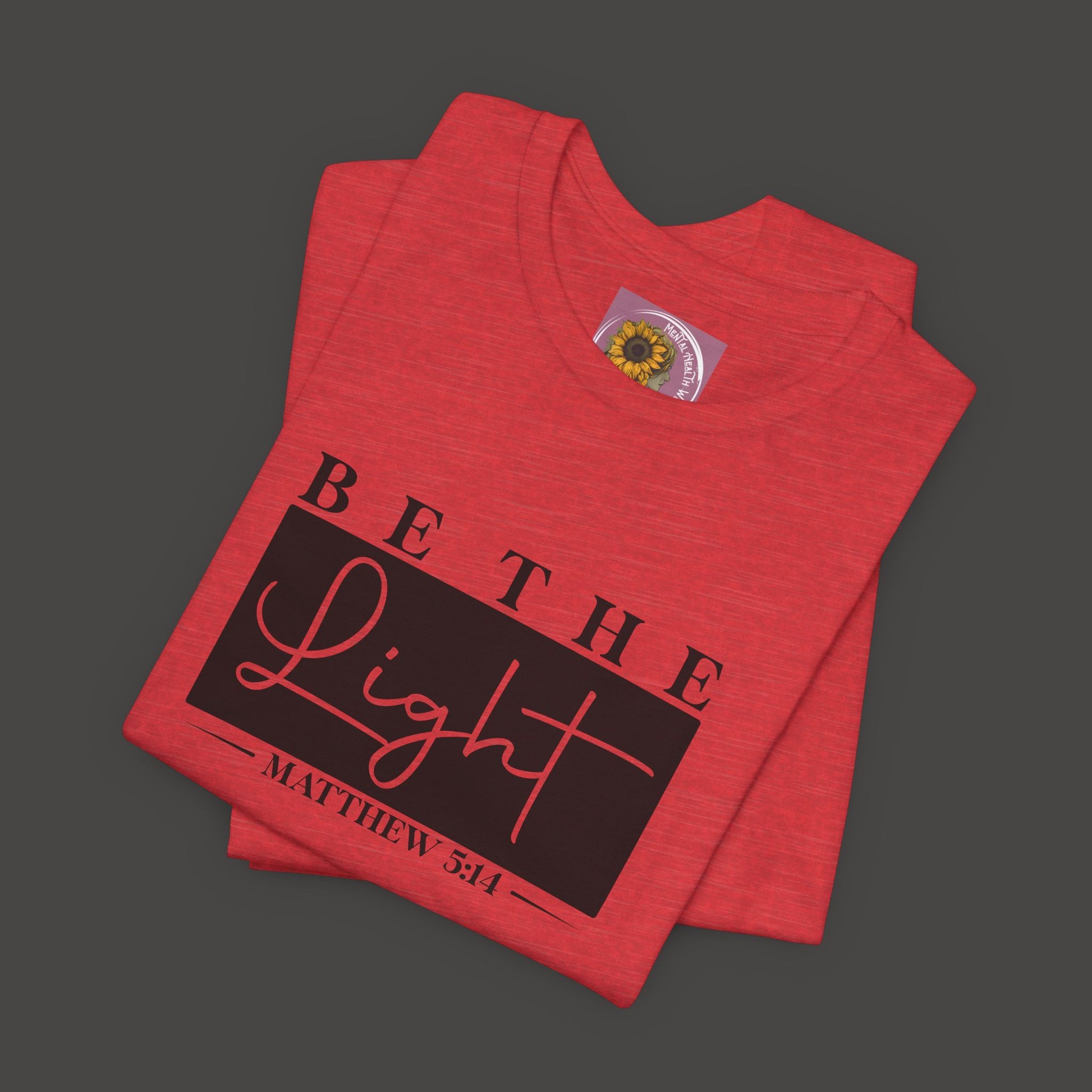 Bible Verse Mathew 3:14- Unisex Tee - Mental Health Wear TN