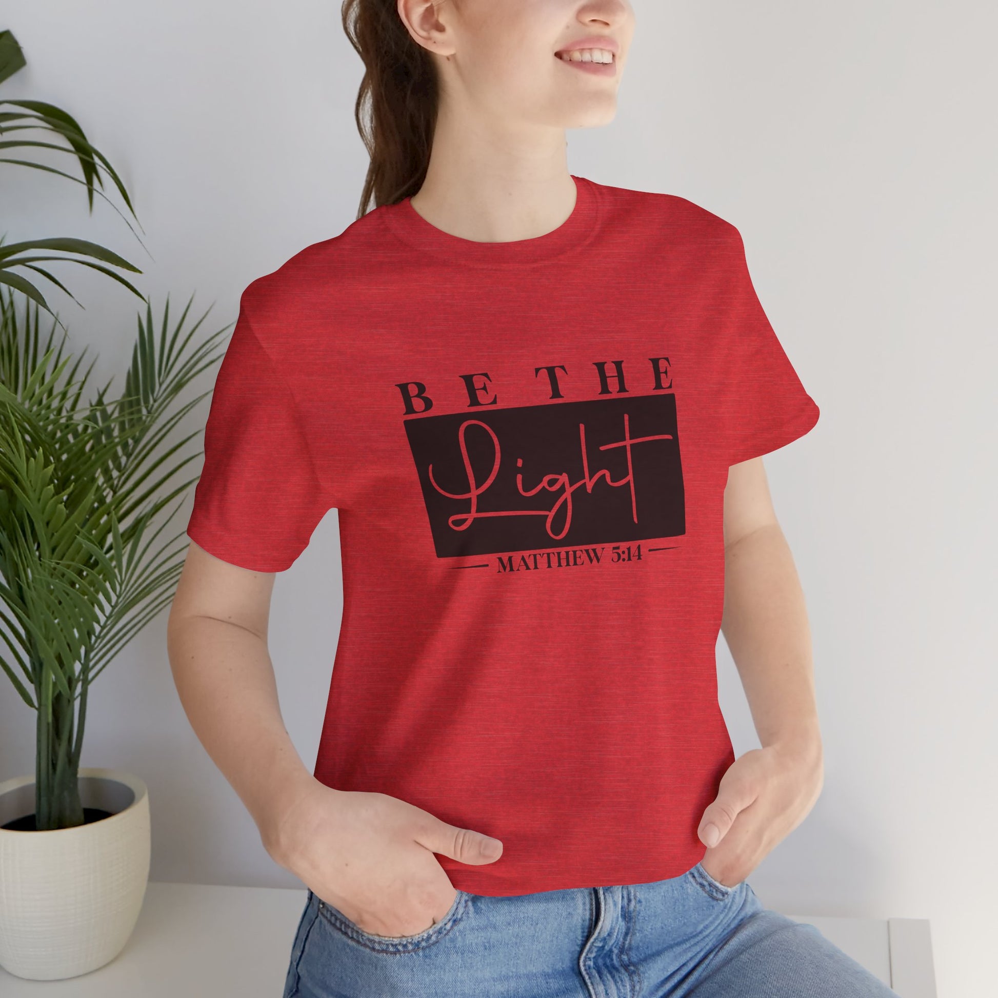 Bible Verse Mathew 3:14- Unisex Tee - Mental Health Wear TN