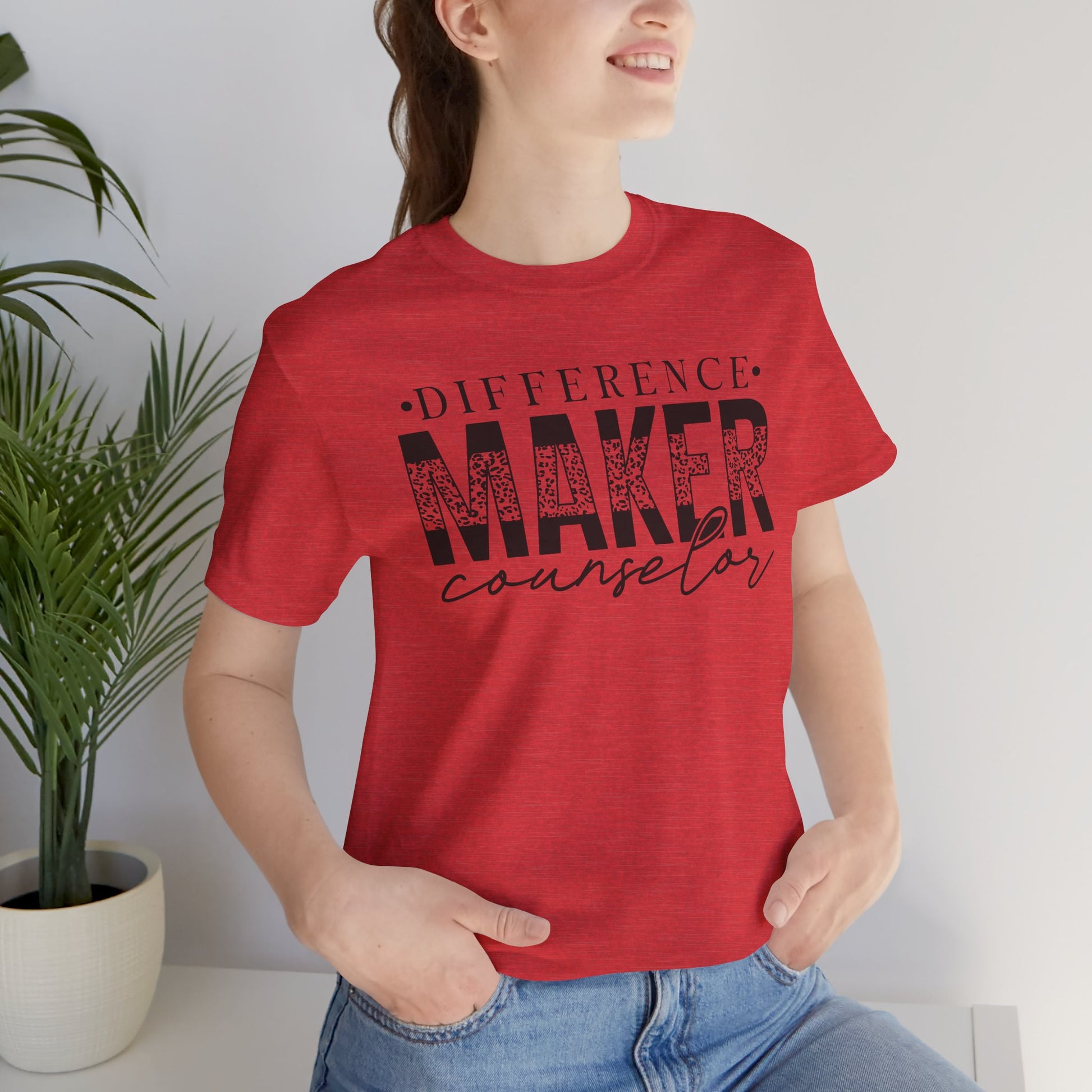 Difference Maker Counselor Tee Shirt - Mental Health Wear TN