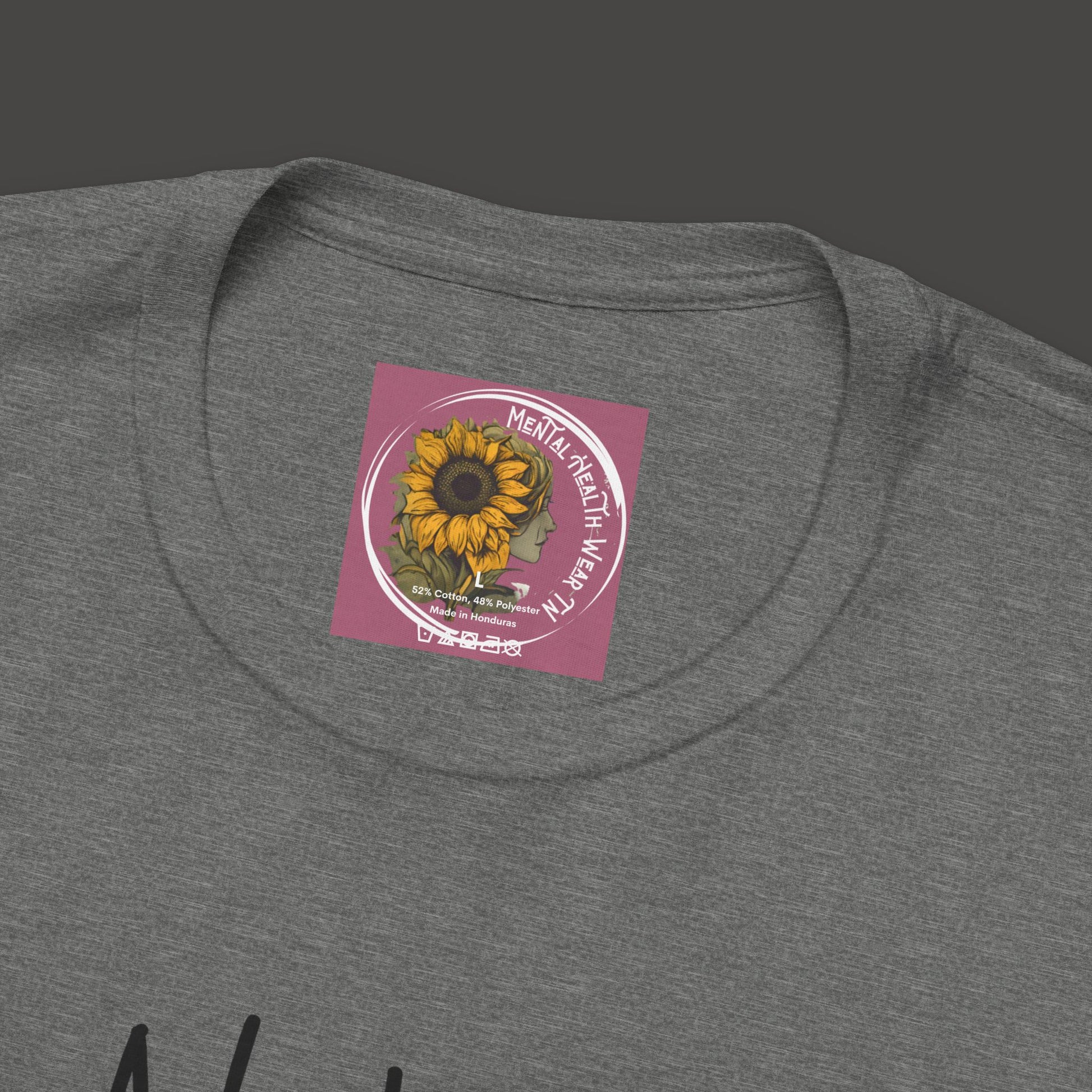 Inspirational 'Note to Self'-Mental Health Matters- Tee Shirt - Mental Health Wear TN